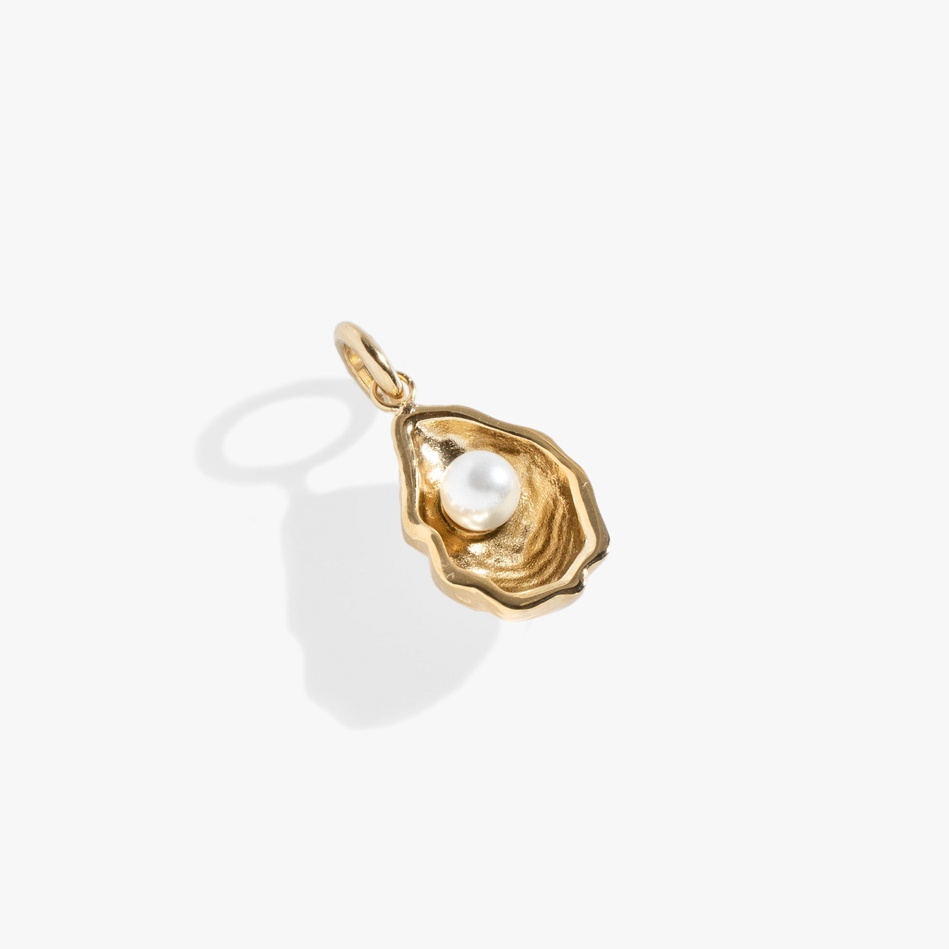 Oyster Interchangeable Charm Stainless Steel Gold