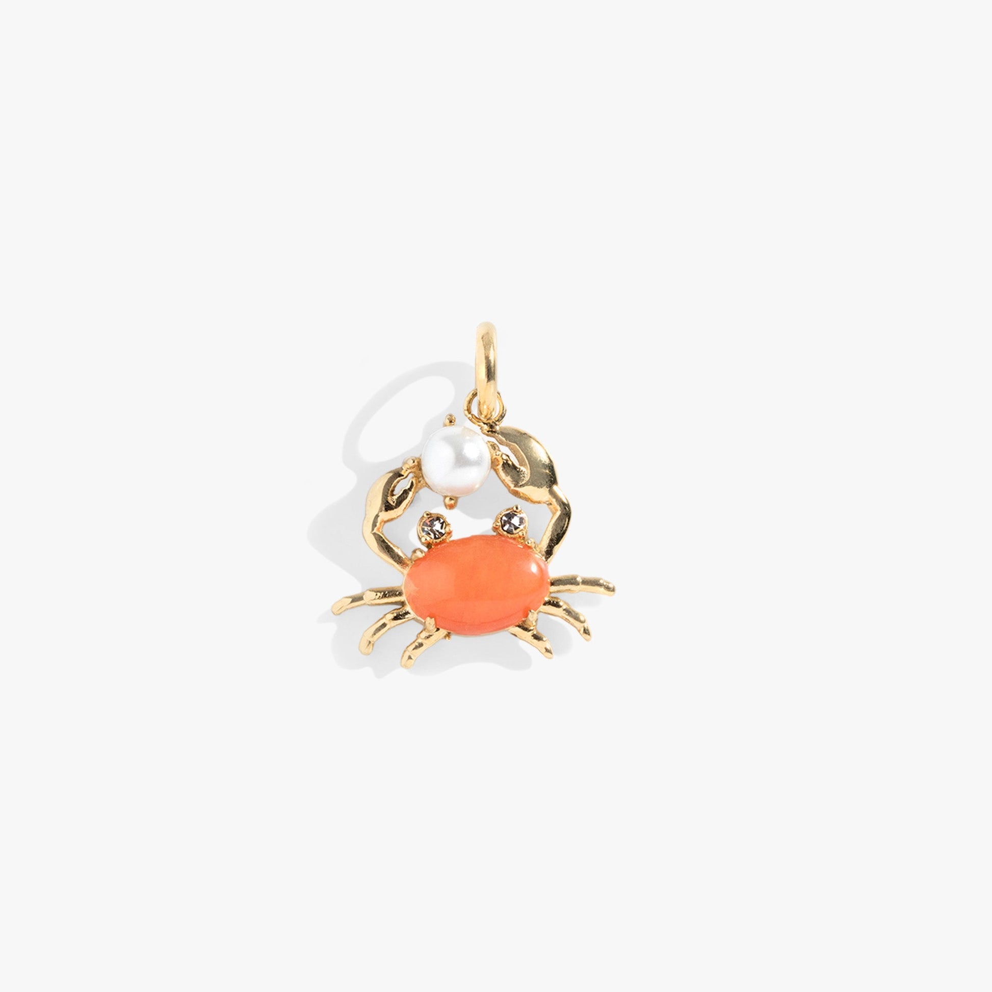 Crab Interchangeable Charm Stainless Steel Gold