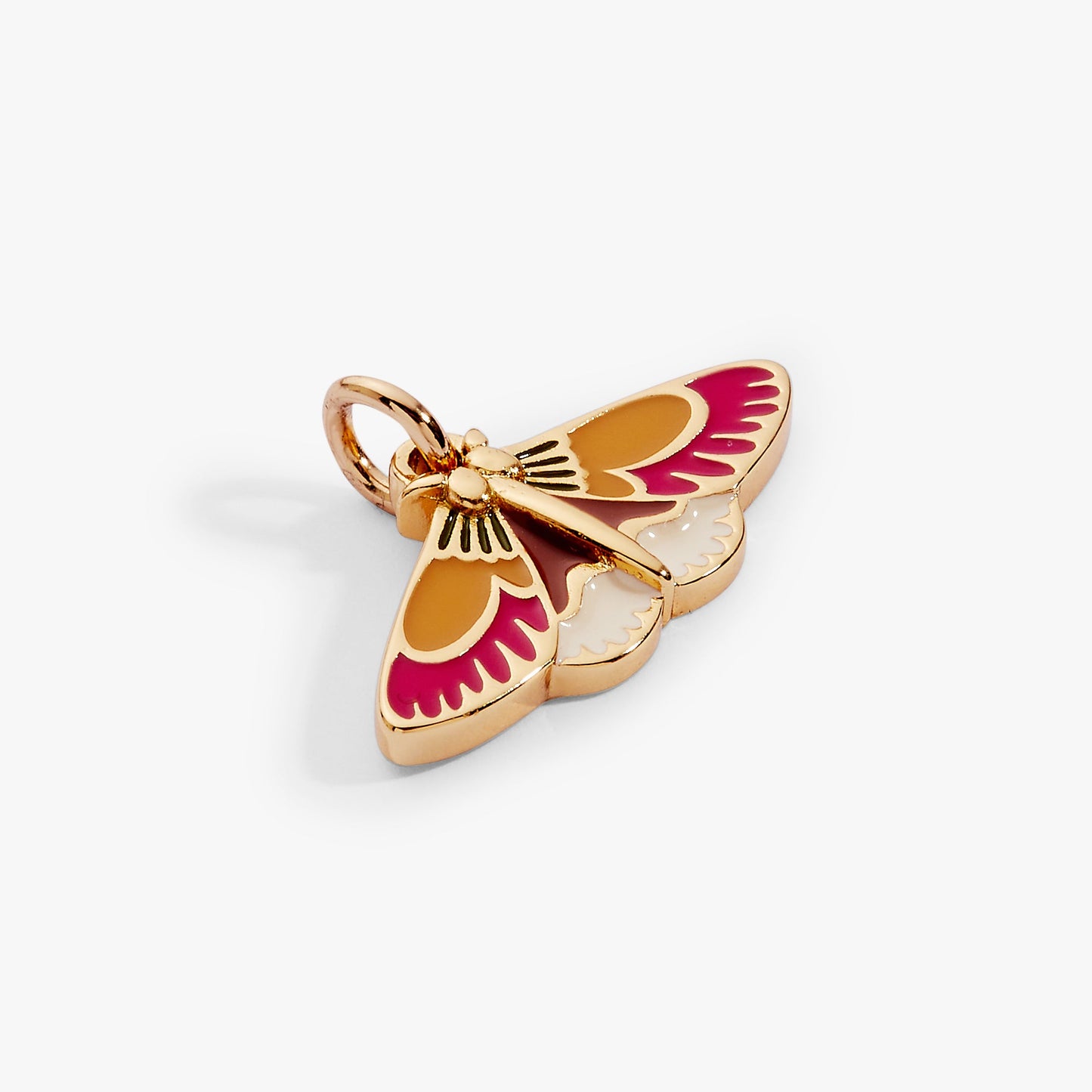 Moth Charm Gold