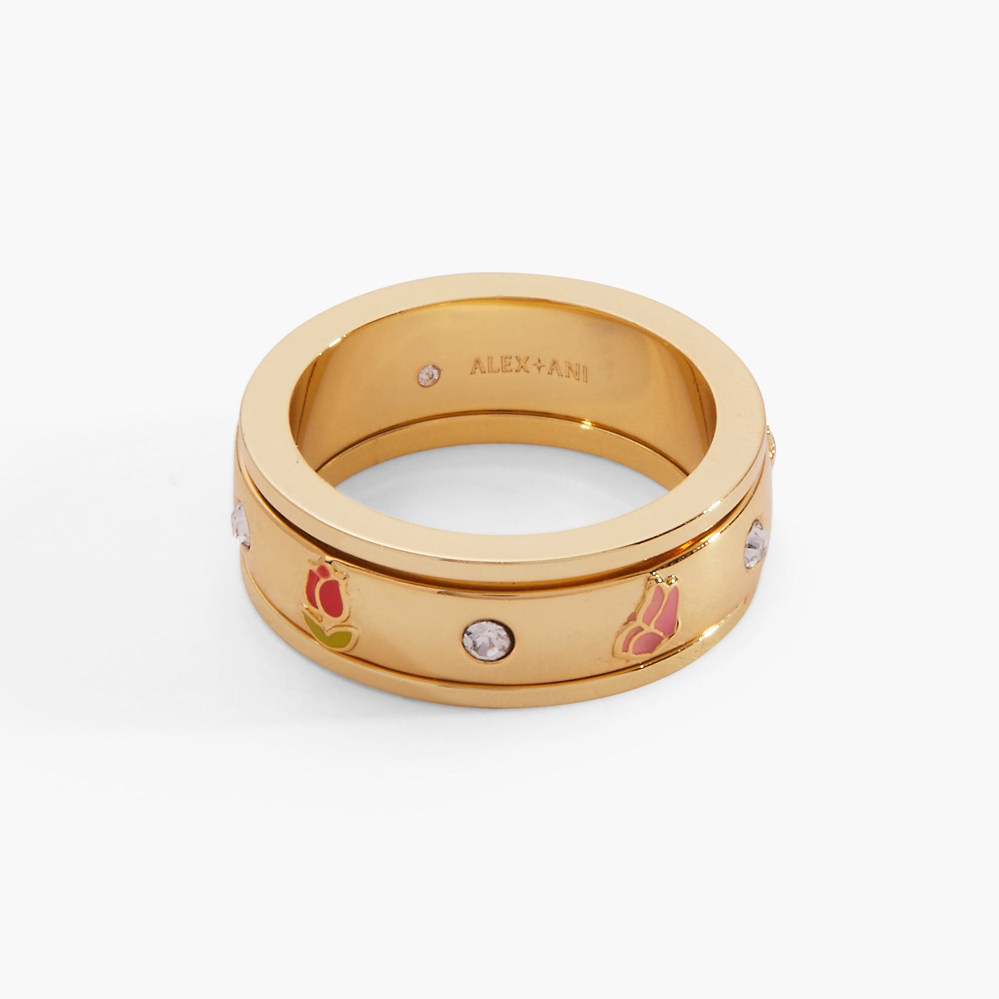 Garden Party Fidget Ring Gold