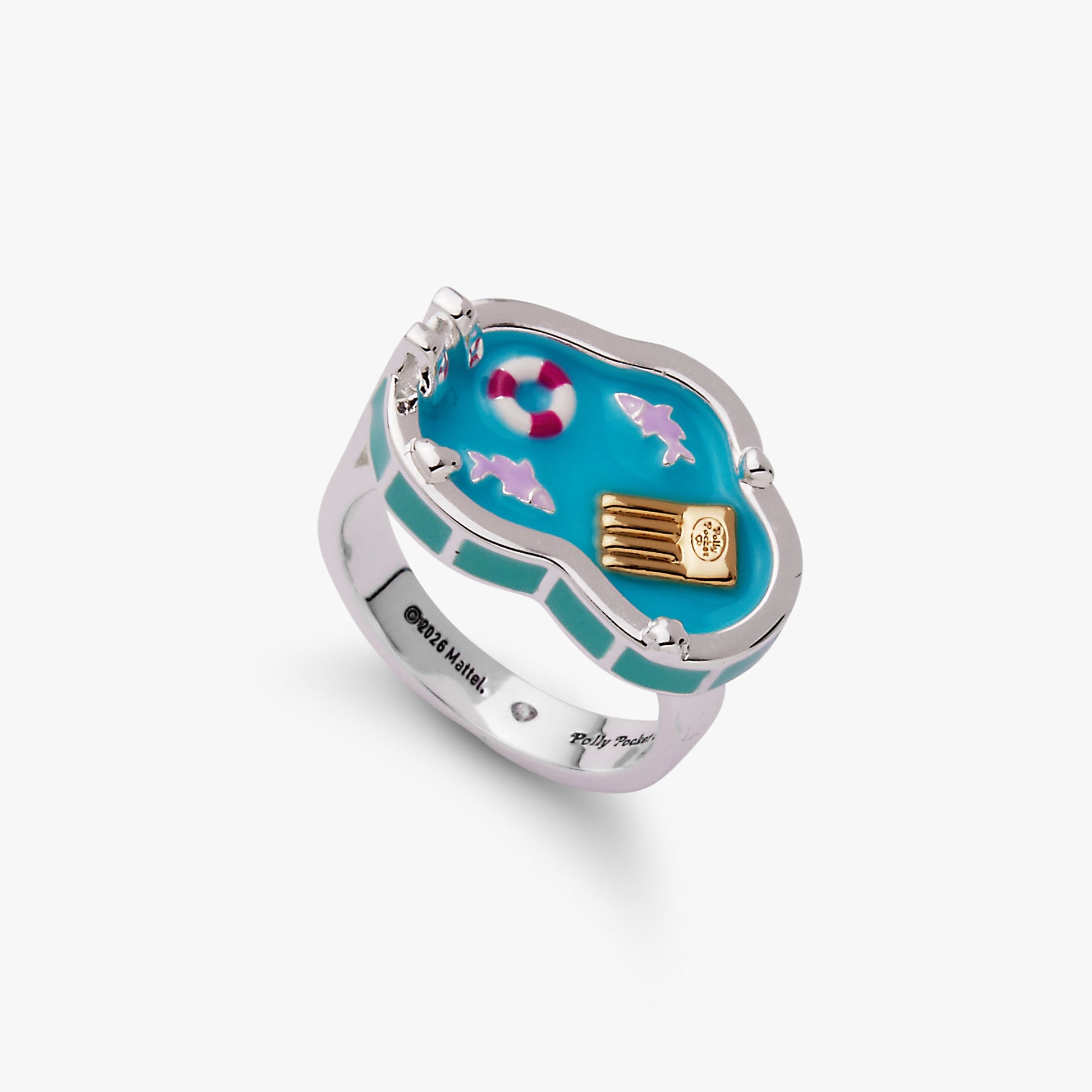 Polly Pocket™ Limited Edition Pool Party Ring Silver