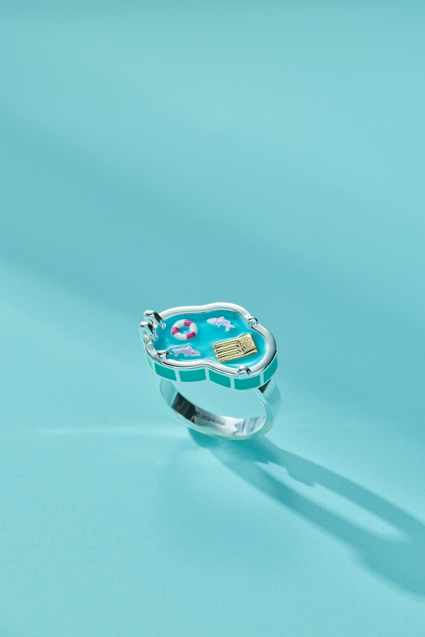 Polly Pocket™ Limited Edition Pool Party Ring Silver