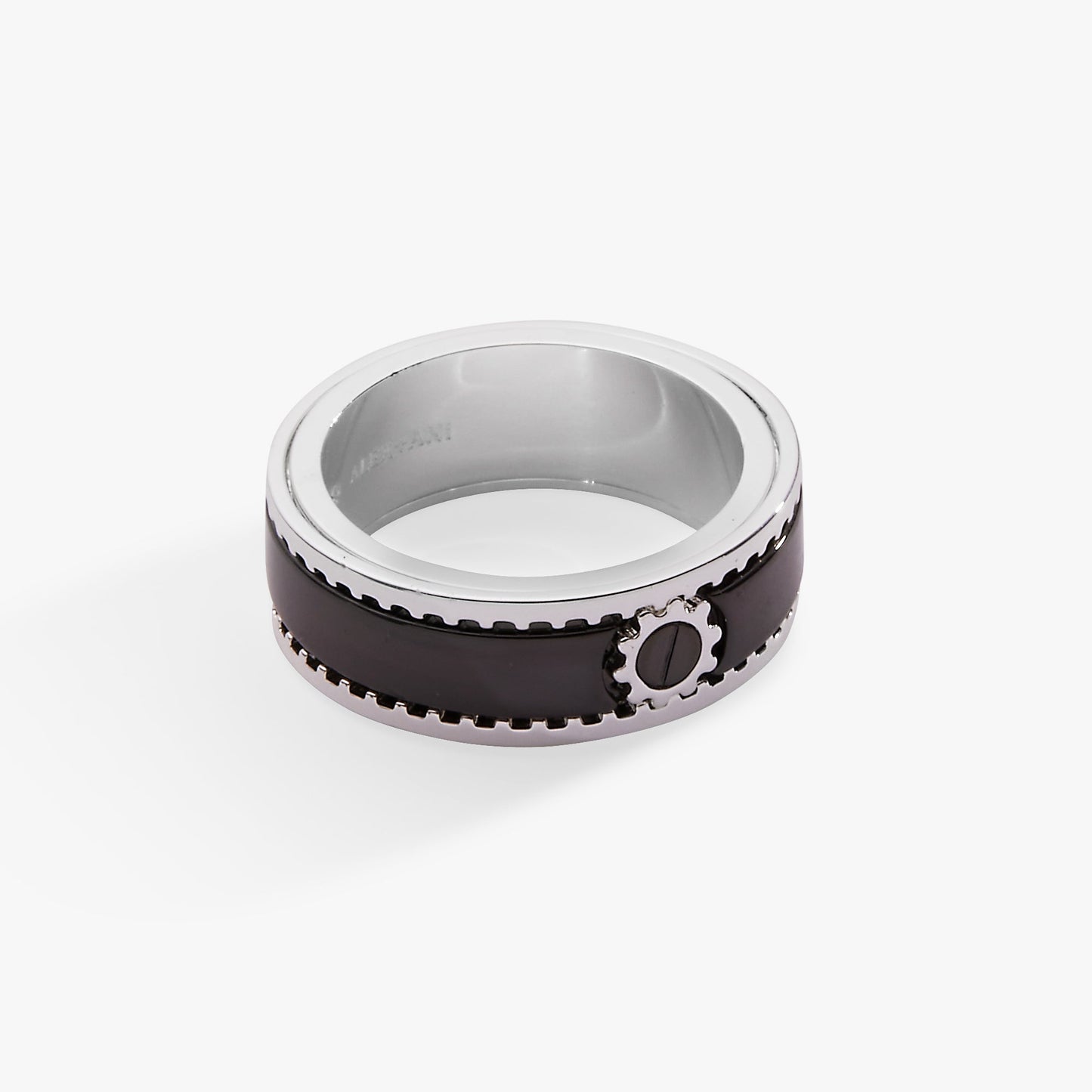 Hot Wheels™ Gear Fidget Spinner Ring Silver