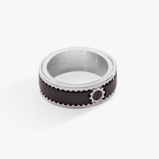 Hot Wheels™ Gear Fidget Spinner Ring Silver