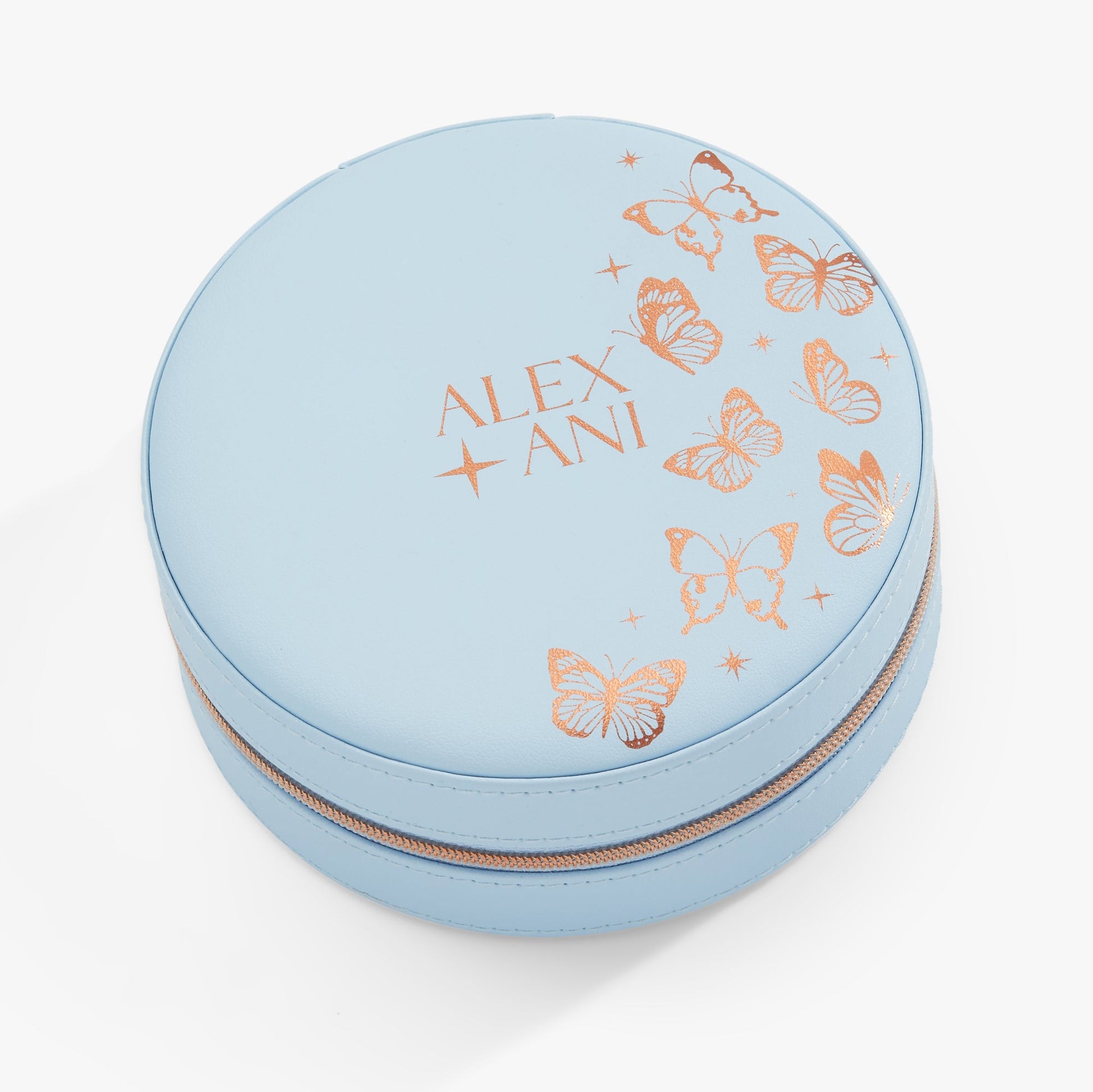 Butterfly Jewelry Case - Alex and Ani Light Blue