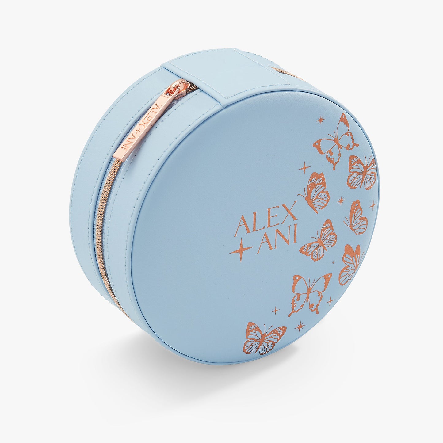 Butterfly Jewelry Case - Alex and Ani Light Blue