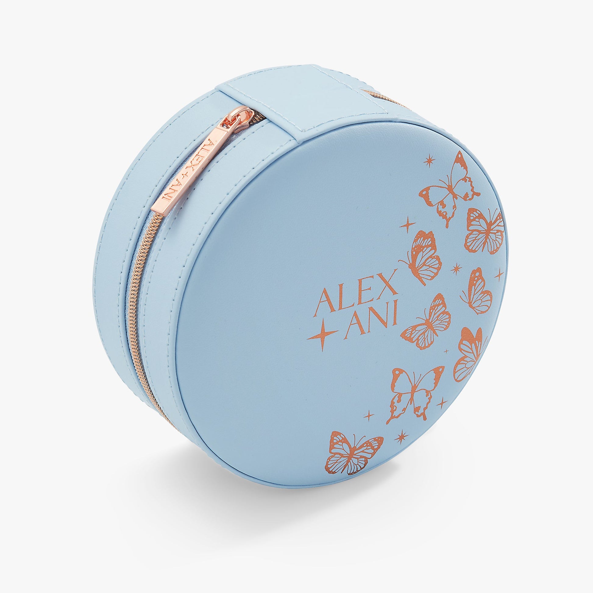 Butterfly Jewelry Case - Alex and Ani Light Blue