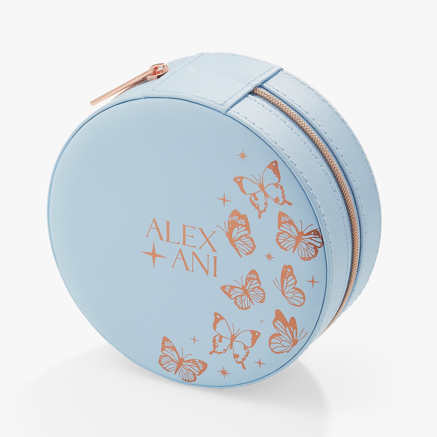 Butterfly Jewelry Case - Alex and Ani Light Blue