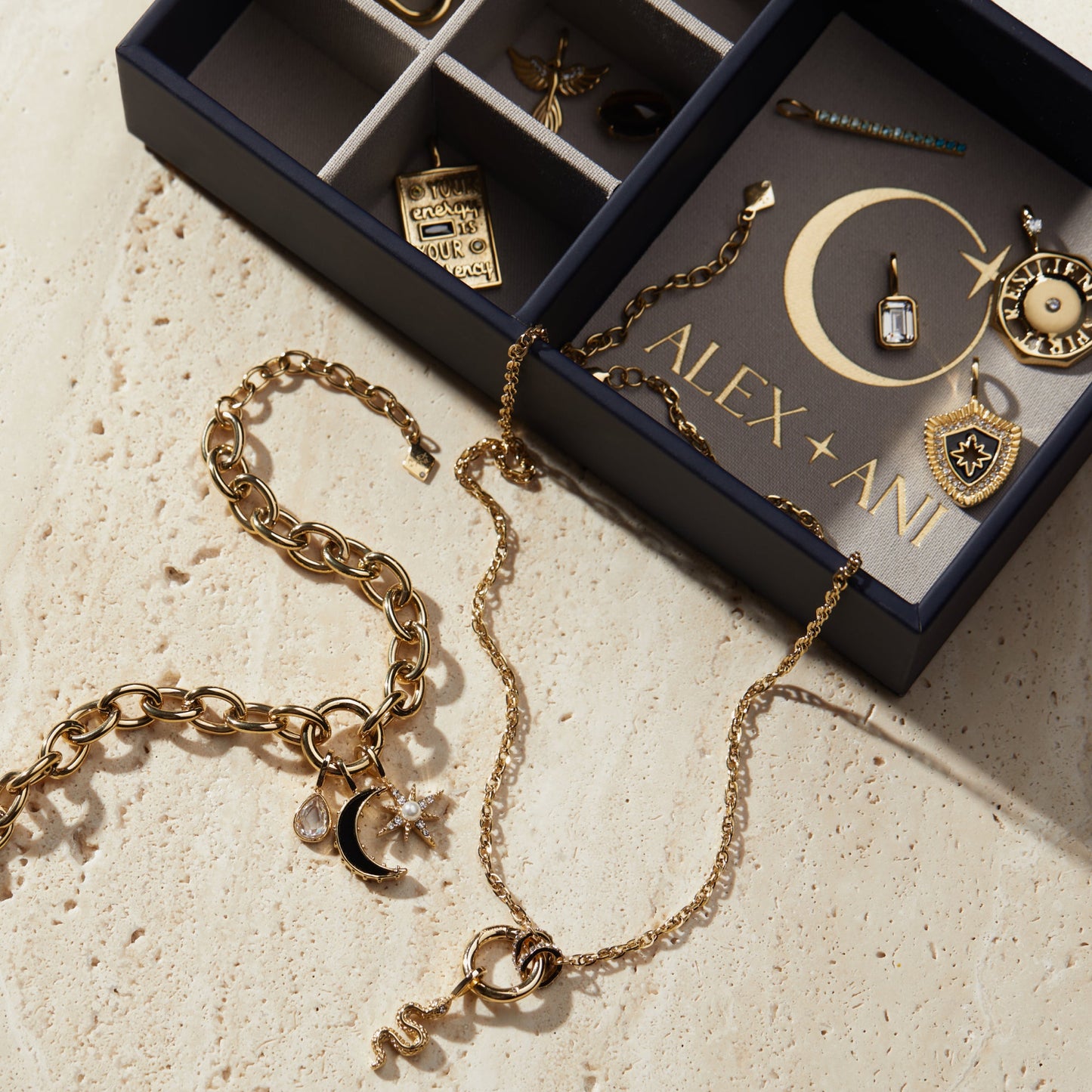 Jewelry Storage Tray Blue
