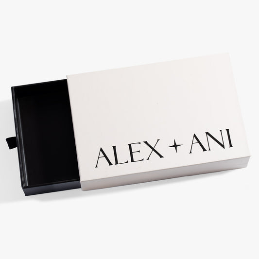 ALEX AND ANI Gift Box, 2024 White and black