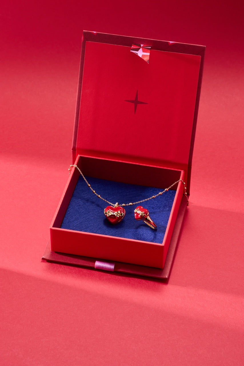 Love Bow Gift Box Love Red