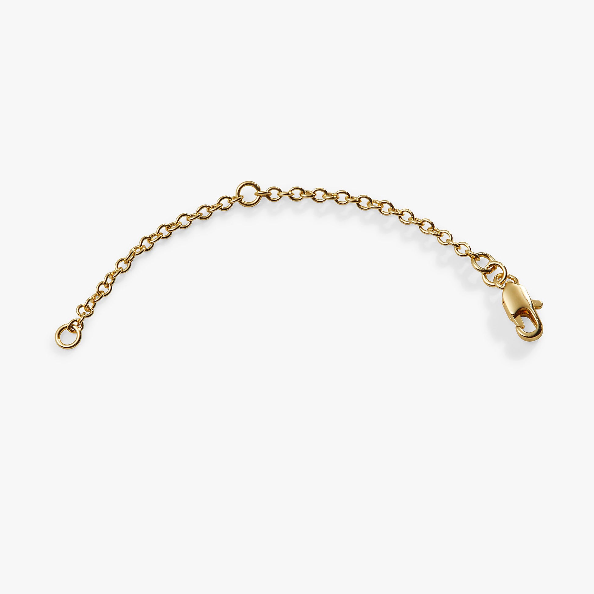 Necklace Cable Chain Extender, 3'' Chocolate
