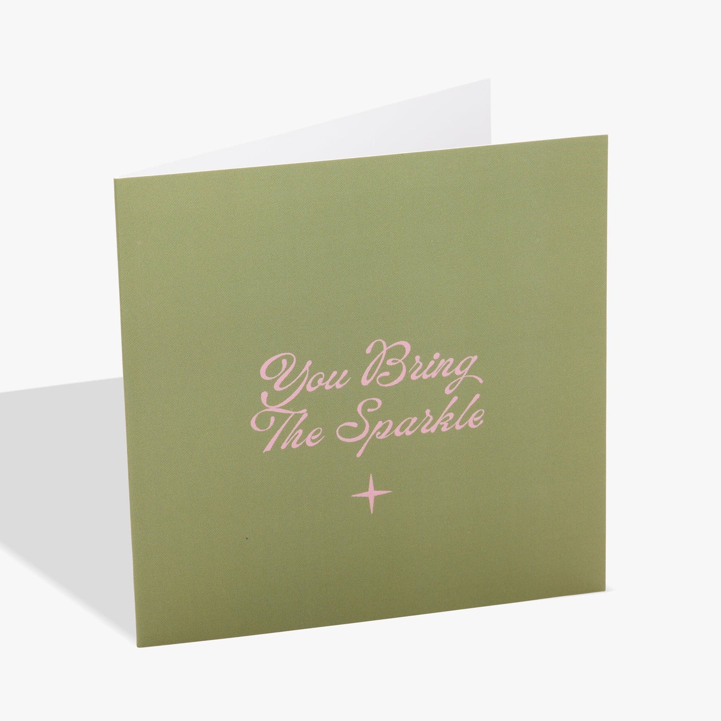 Evergreen Greeting Card Green