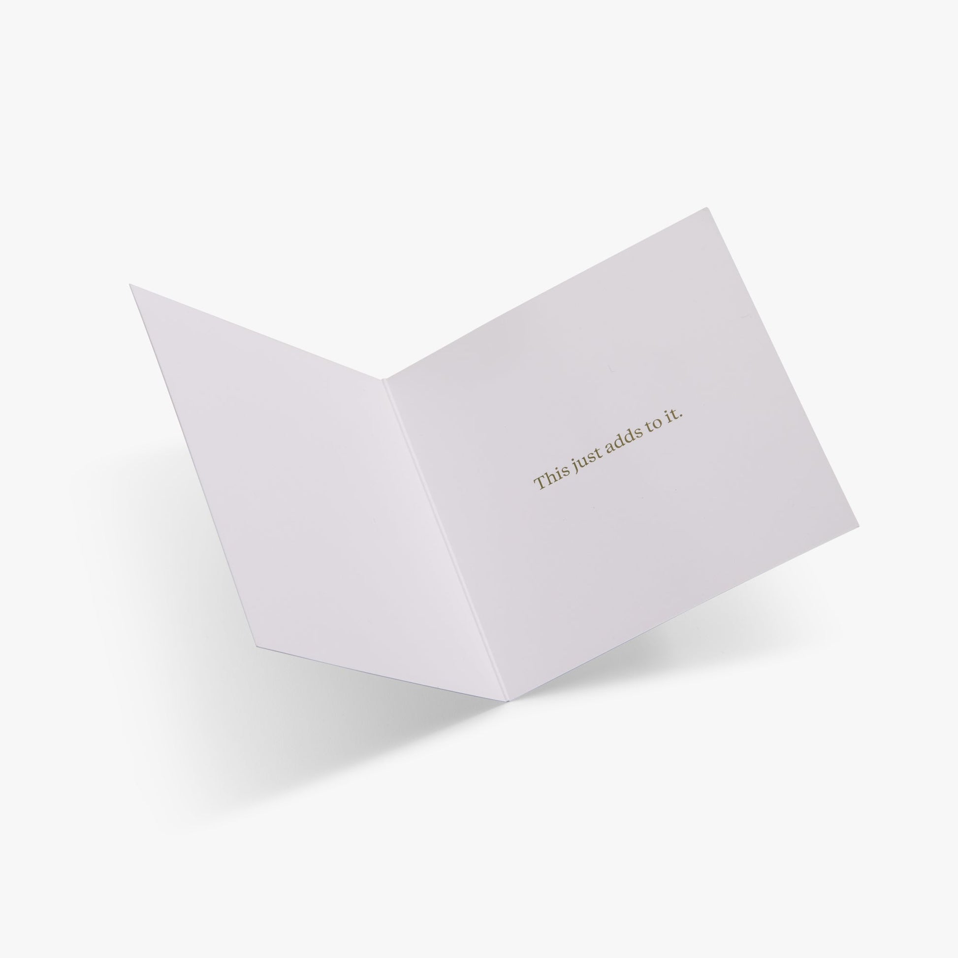 Evergreen Greeting Card Green