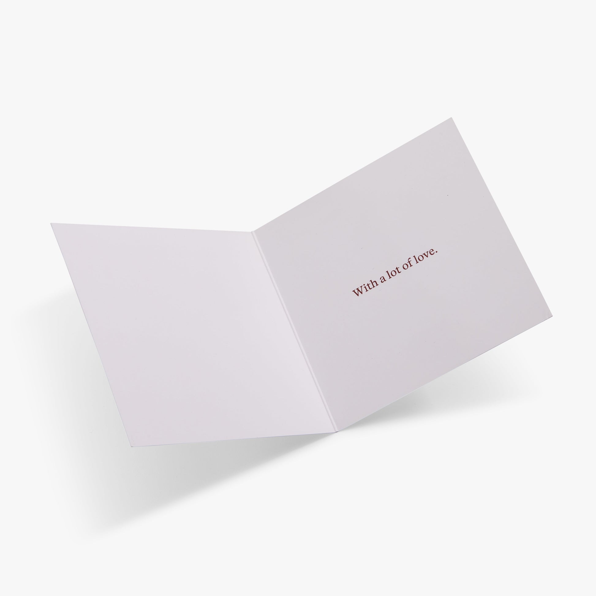 Love Greeting Card Red