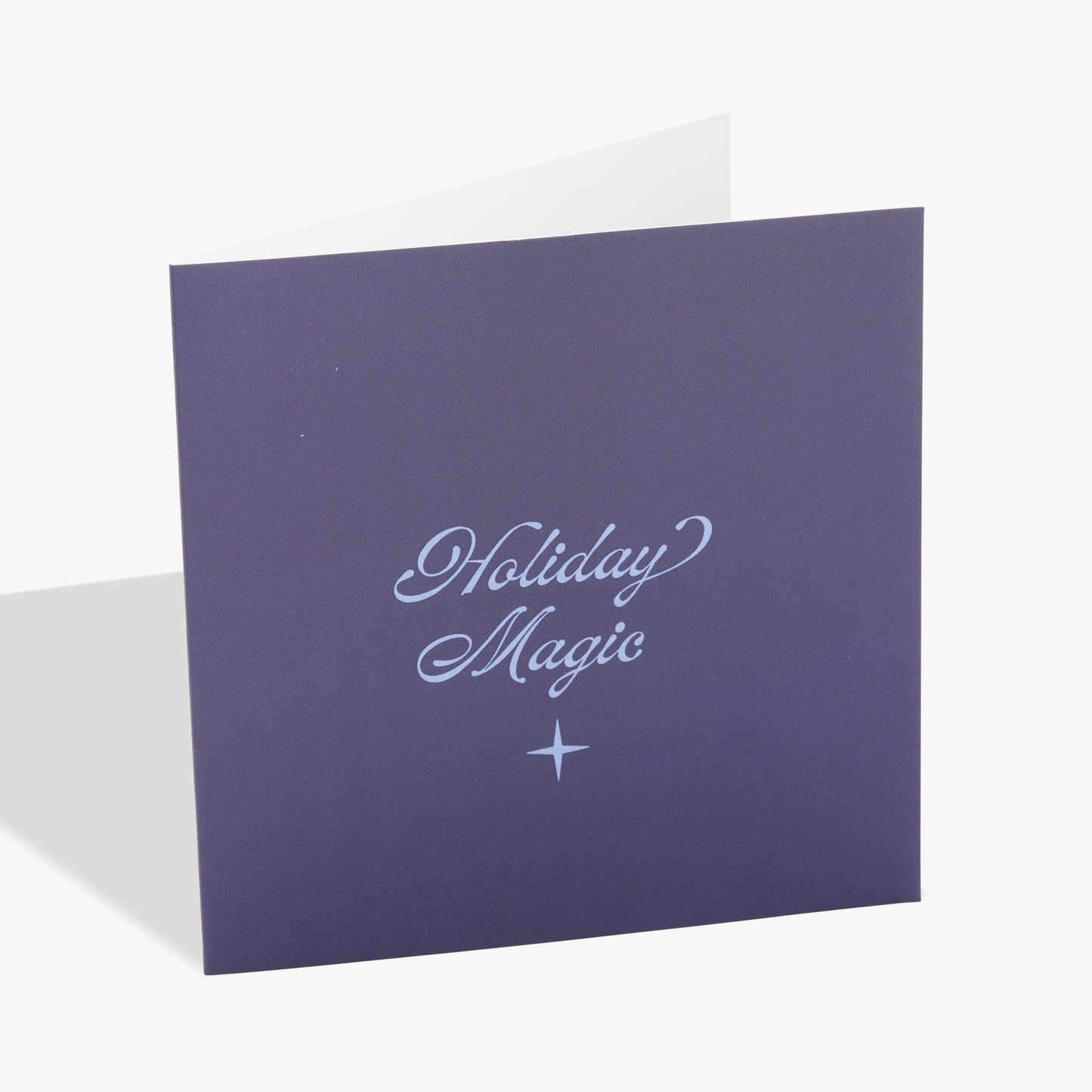 Holiday Greeting Card Blue