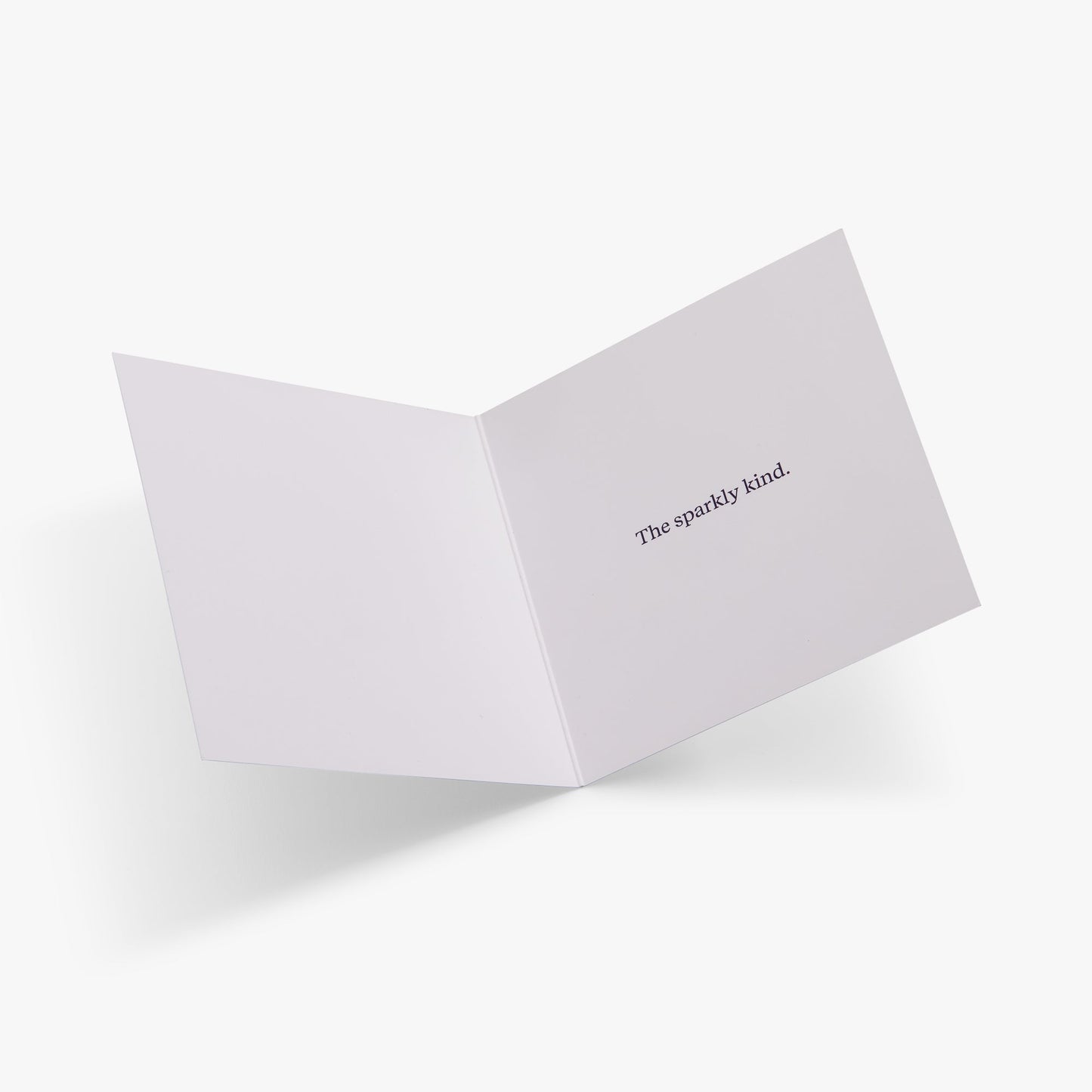 Holiday Greeting Card Blue