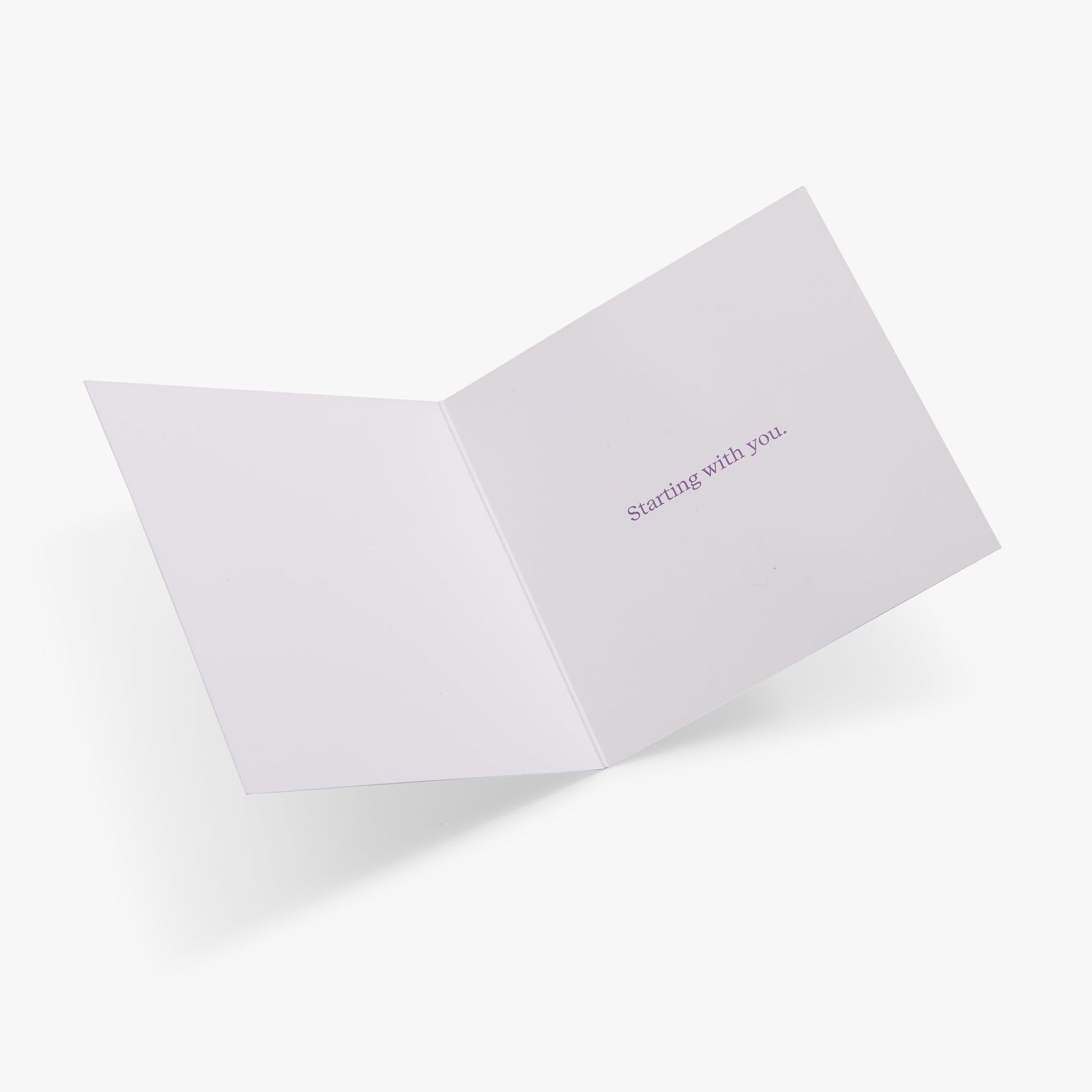 Celebration Greeting Card Purple