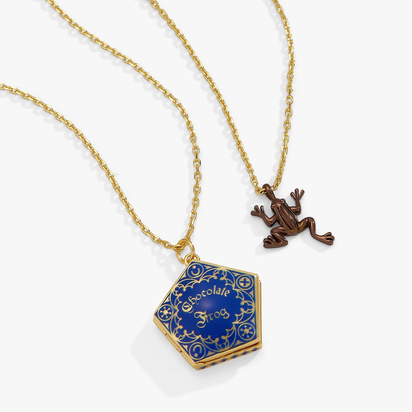 Harry Potter™ Chocolate Frog Necklace Set of 2 Two Tone