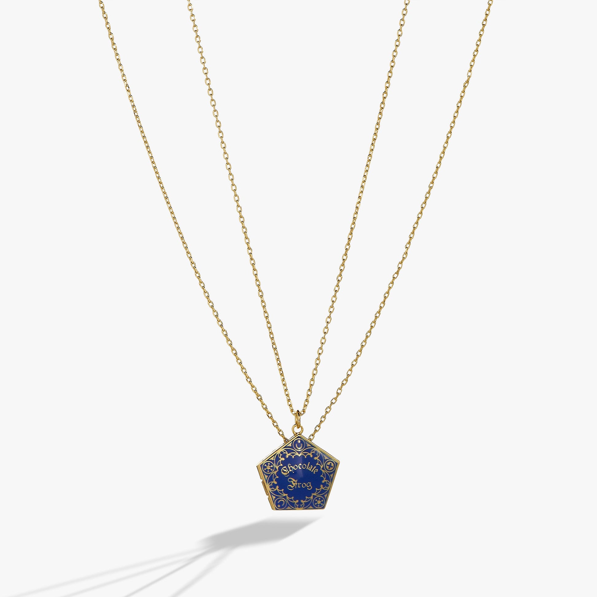 Harry Potter™ Chocolate Frog Necklace Set of 2 Two Tone