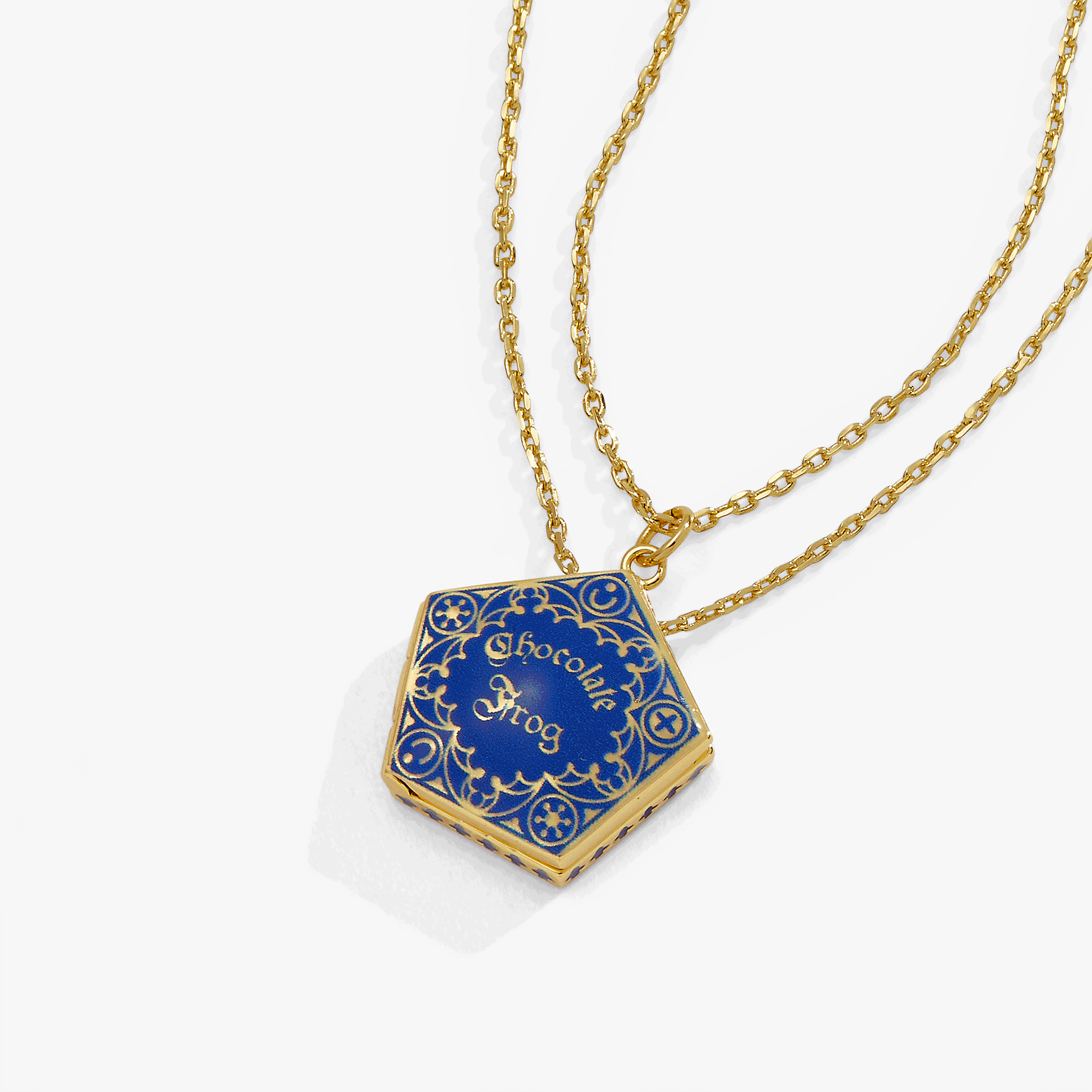 Harry Potter™ Chocolate Frog Necklace Set of 2 Two Tone