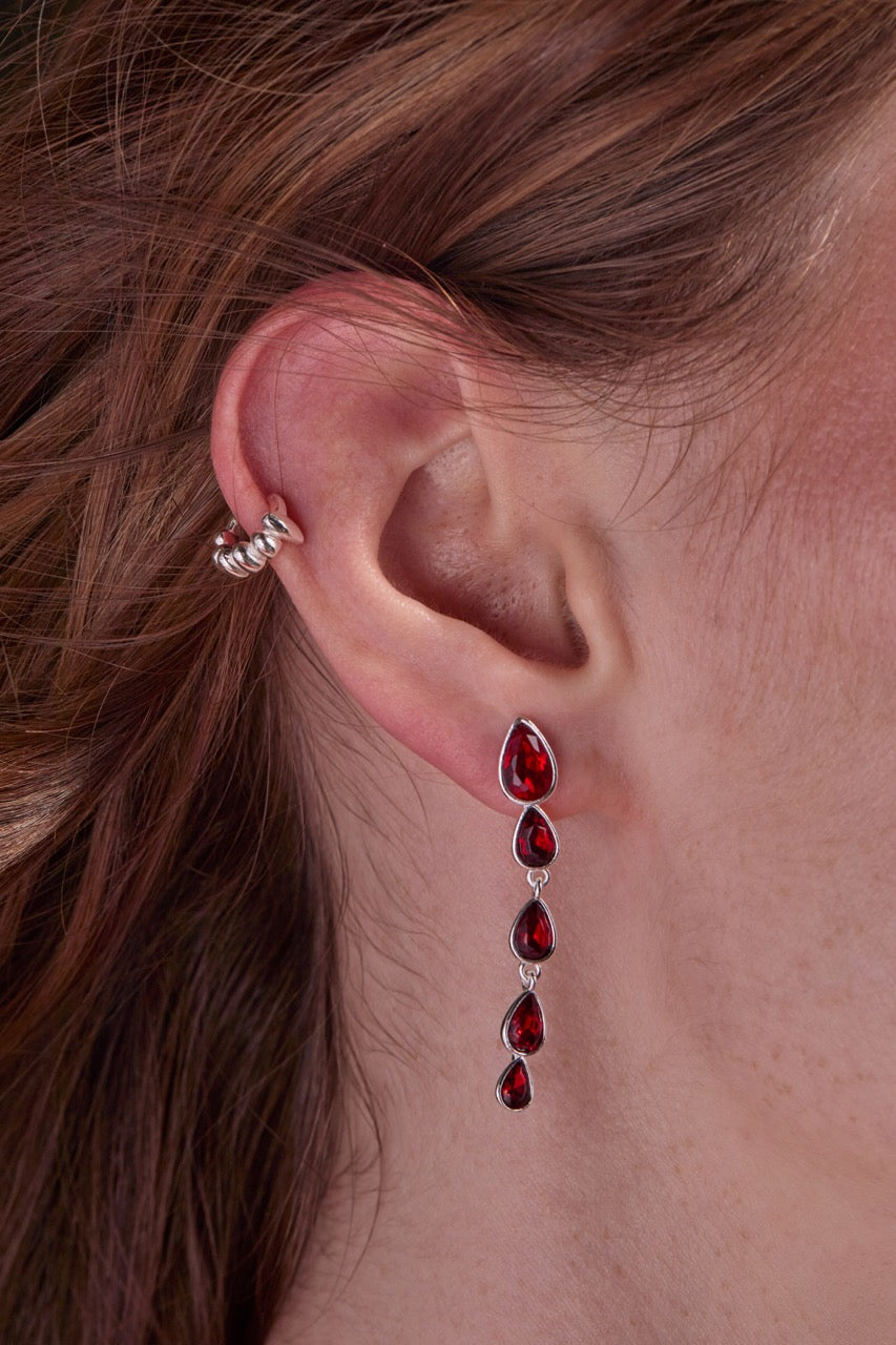 Vampire Earring Set Gold
