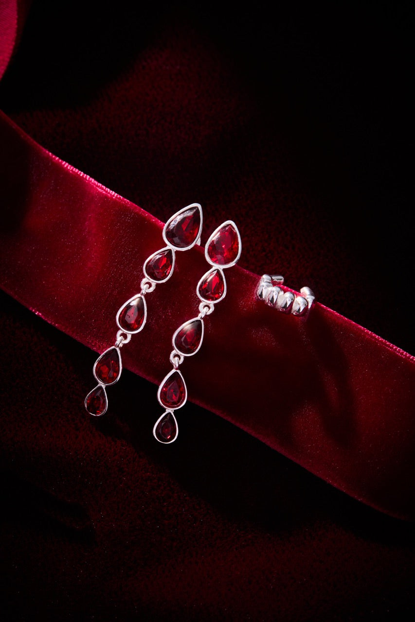 Vampire Earring Set Gold