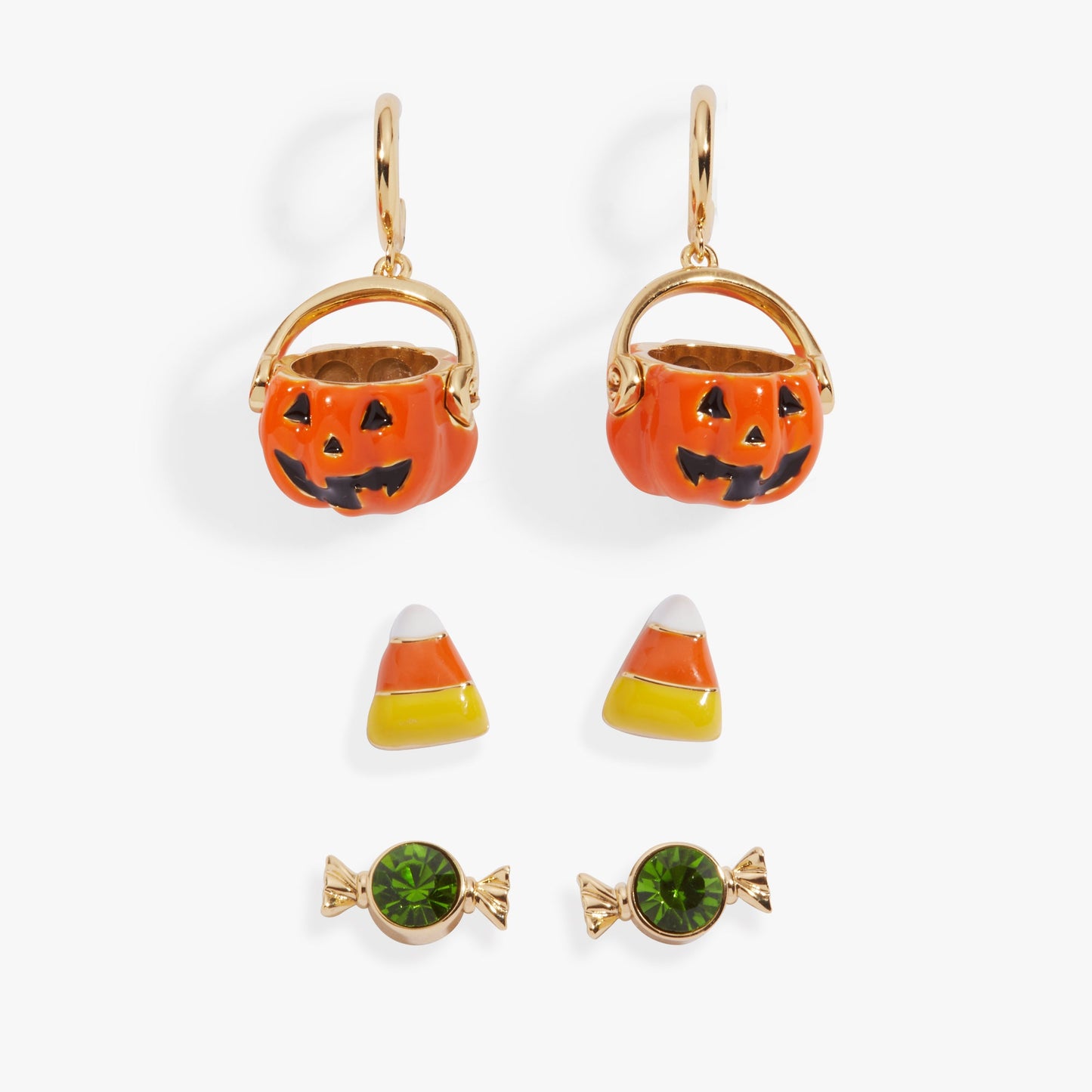 SOM - Trick or Treat earring set Gold