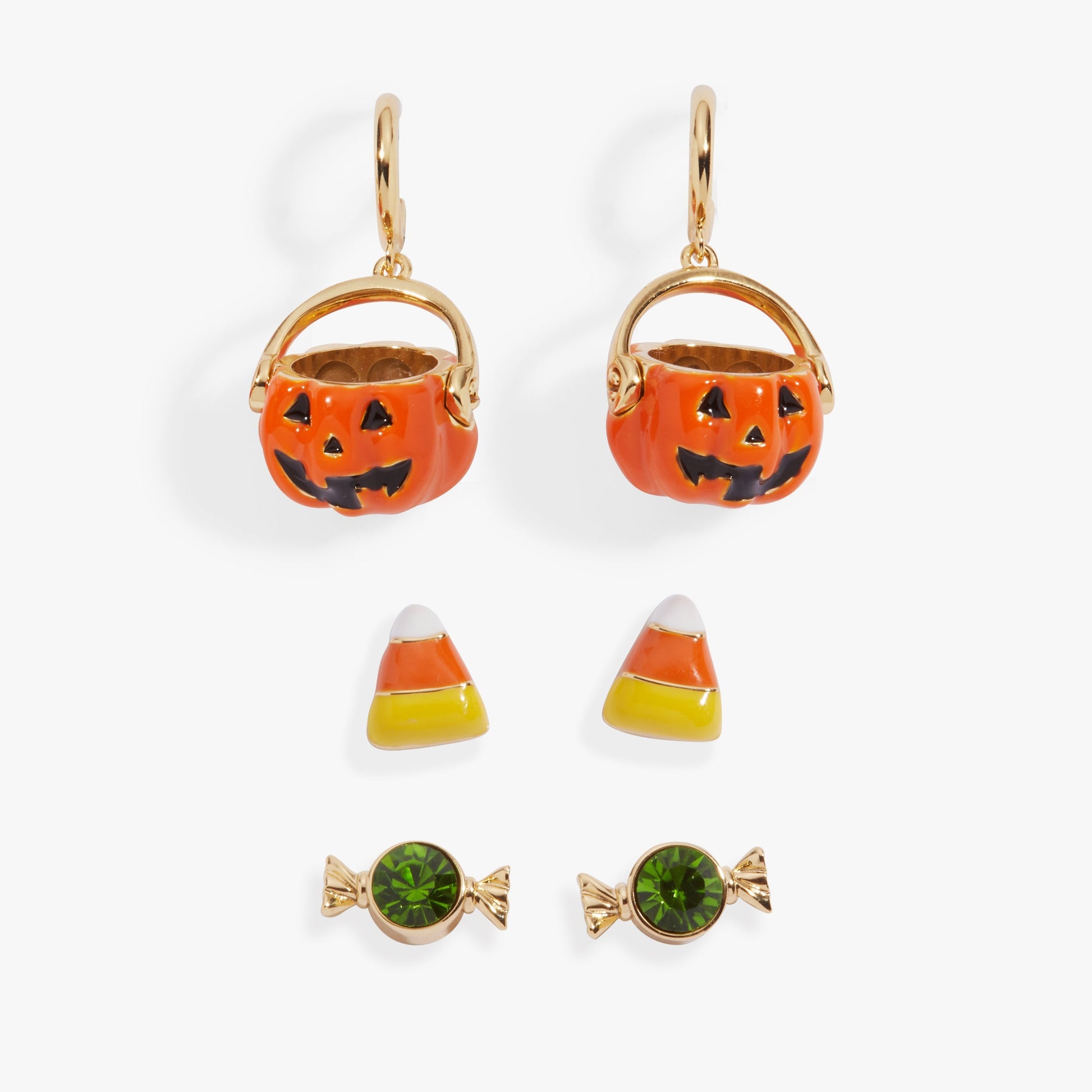 SOM - Trick or Treat earring set Gold