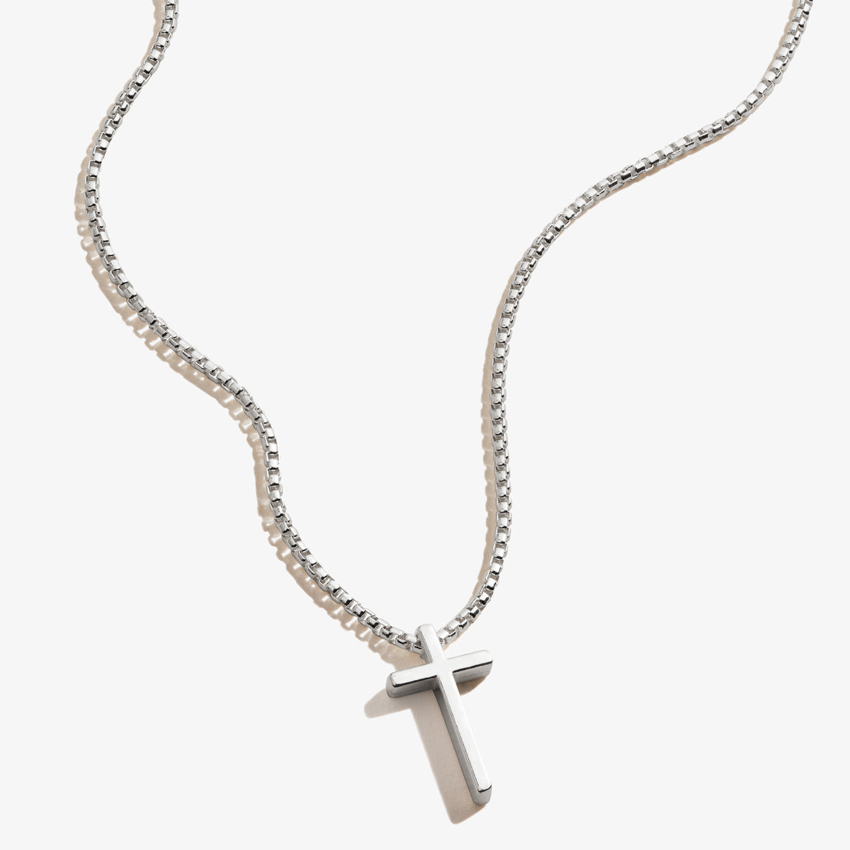 Cross Necklace, Sterling Silver Sterling Silver