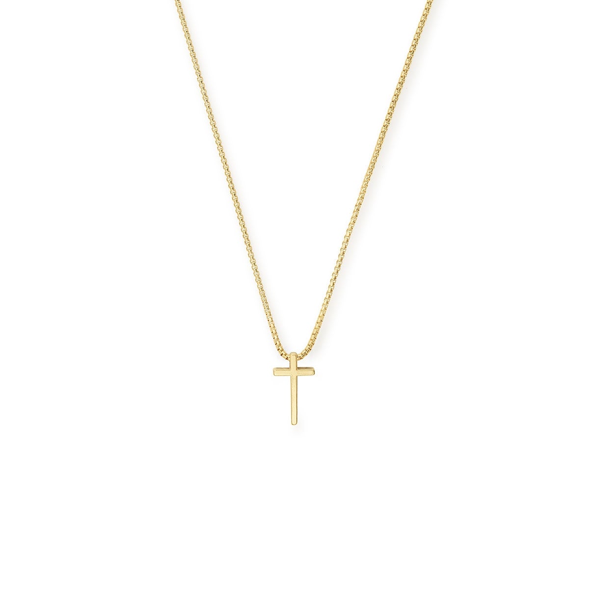 Cross Necklace, Sterling Silver Sterling Silver