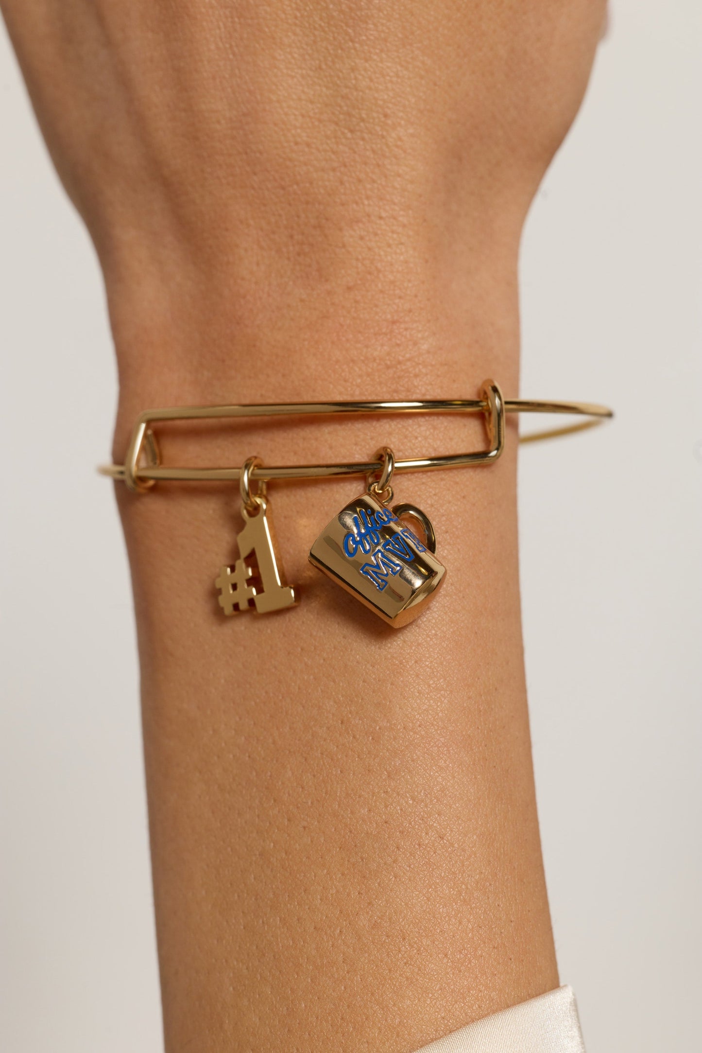 #1 'Office MVP' Mug Bangle Gold