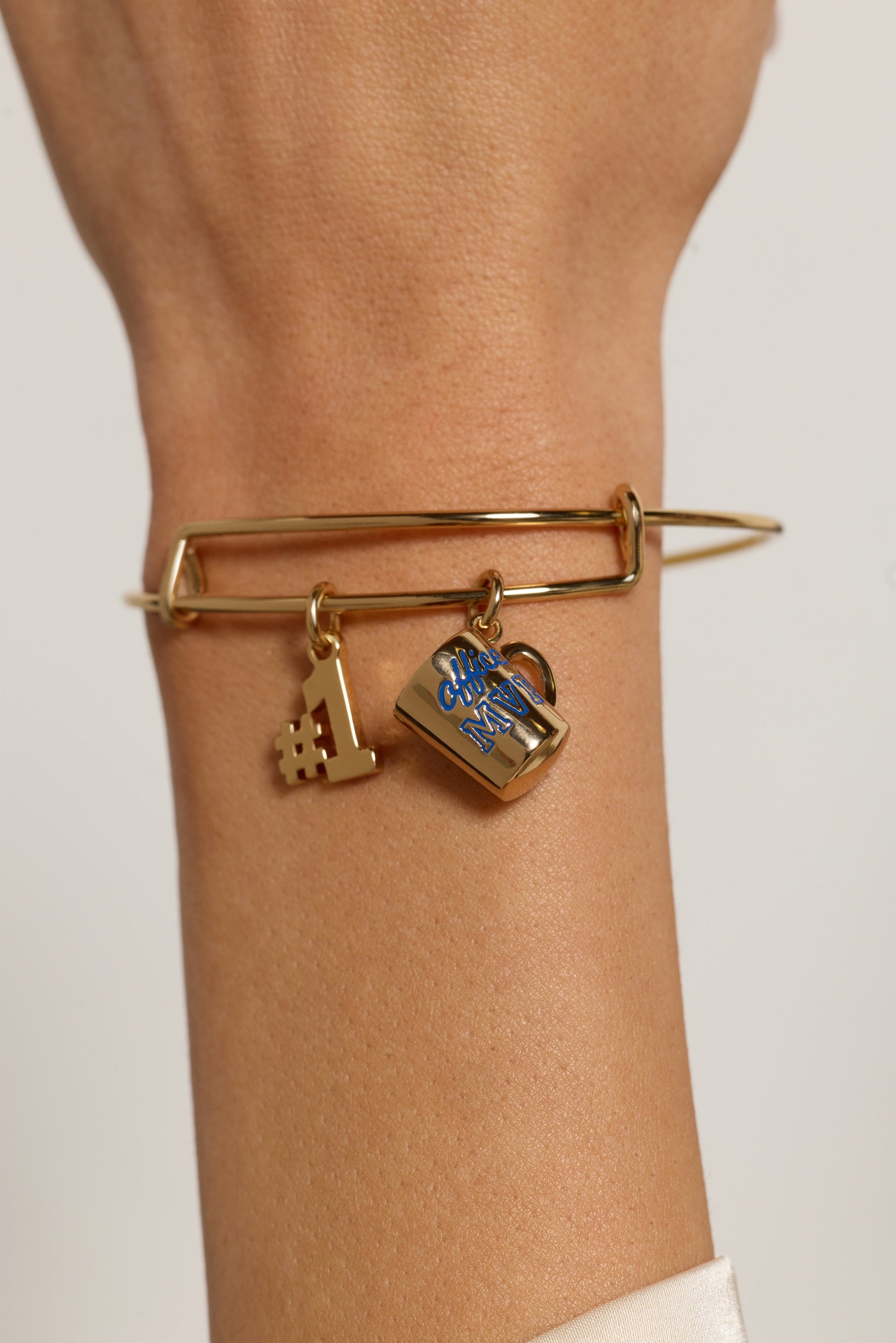 #1 'Office MVP' Mug Bangle Gold