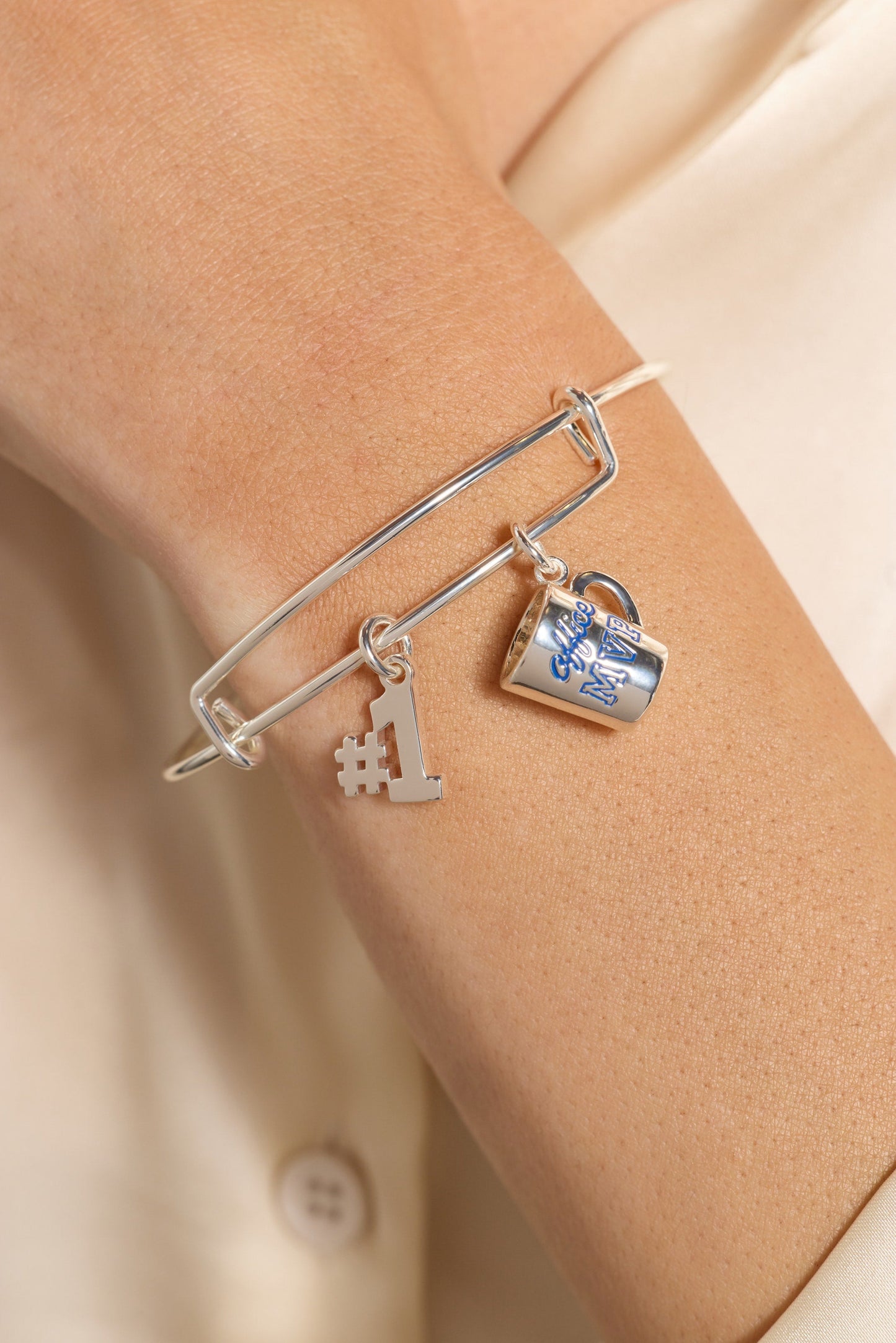 #1 'Office MVP' Mug Bangle Gold