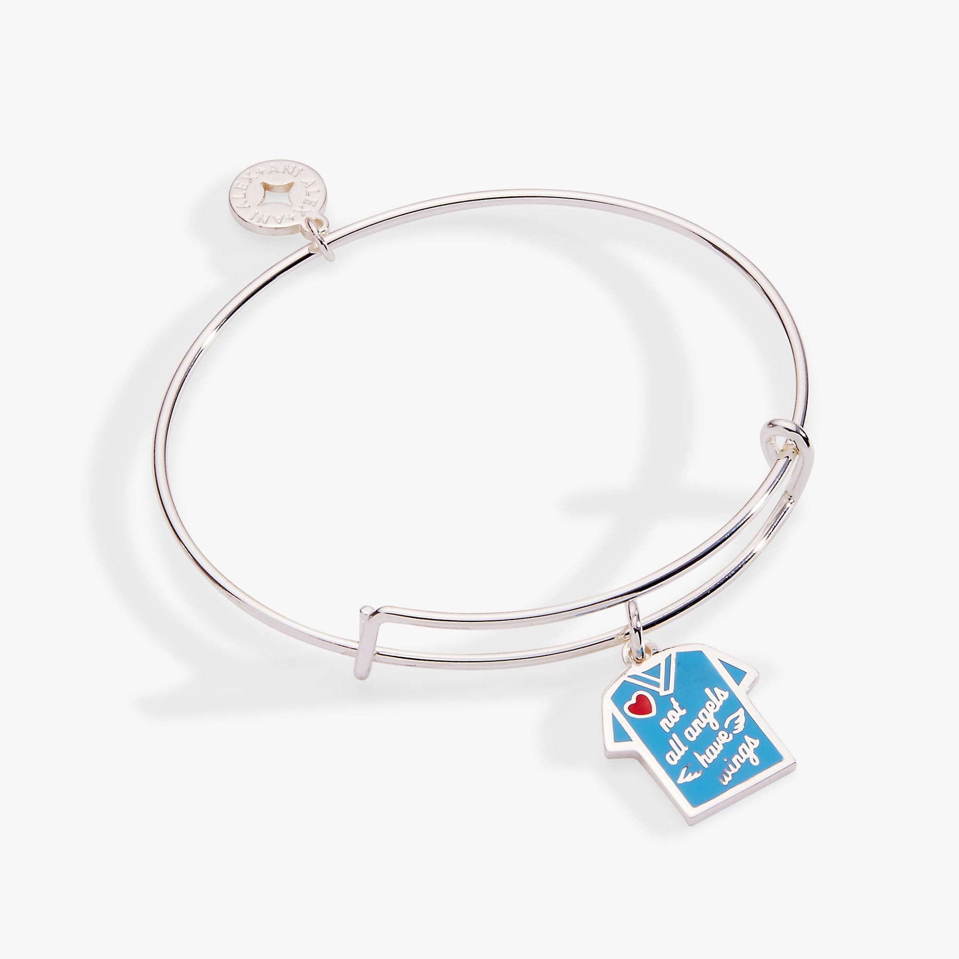 Not All Angels Have Wings' Scrubs Bangle
    
    
    
       Silver