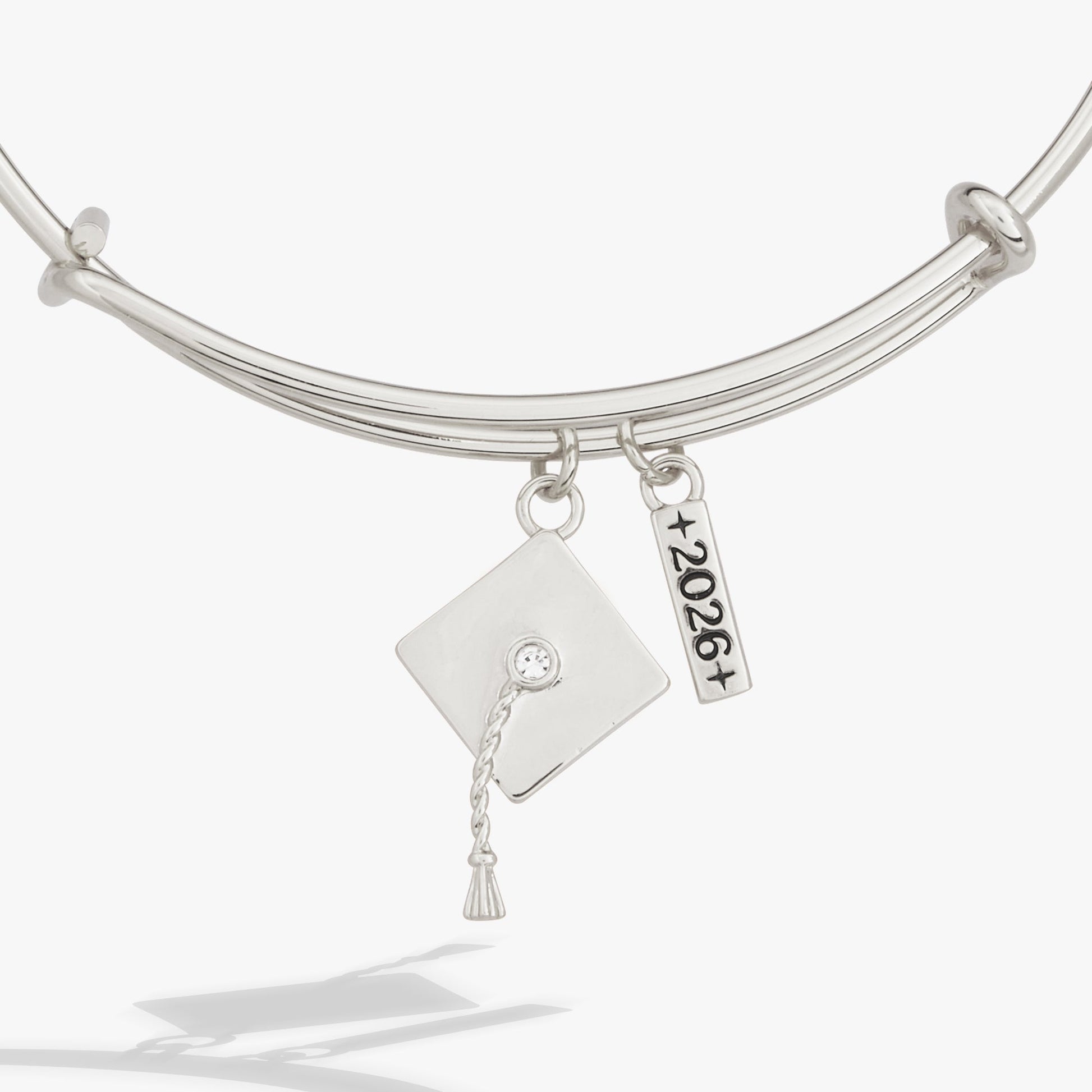 Graduation 2026 Multi-Charm Bangle Gold