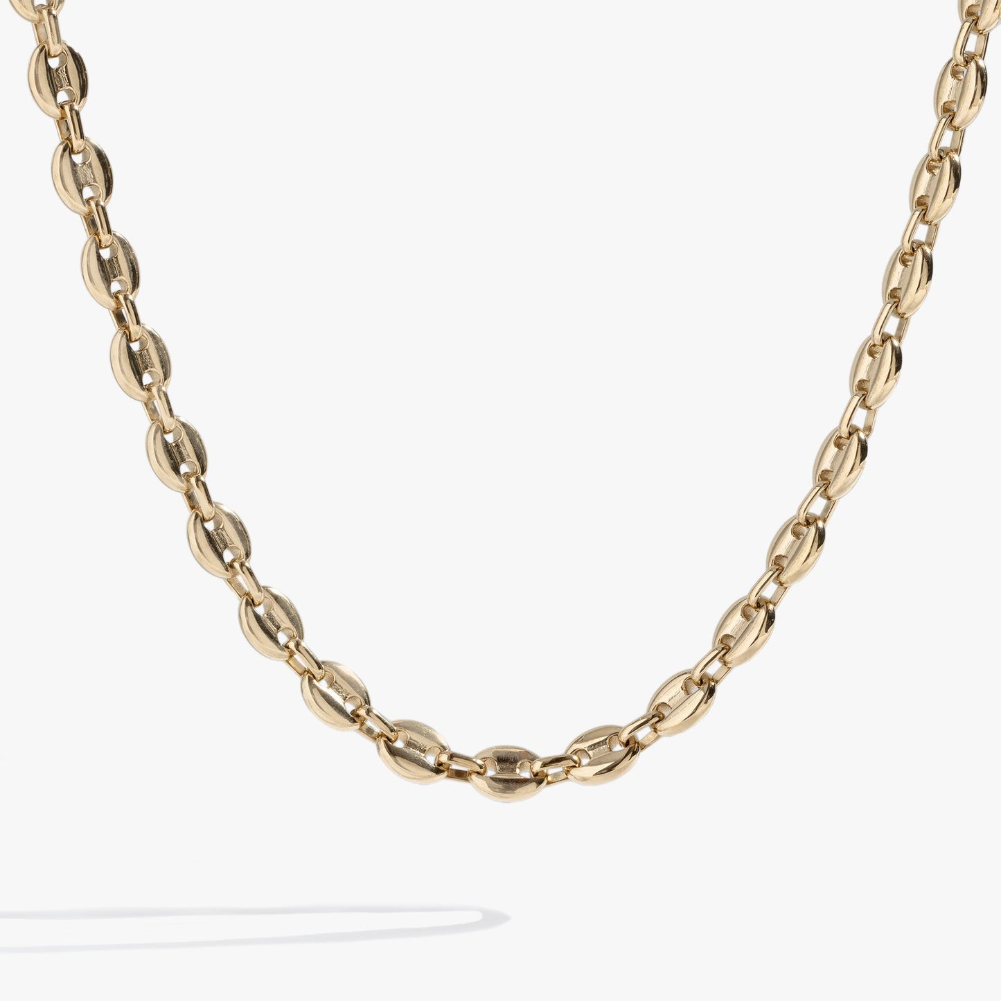 Mariner Necklace Stainless Steel Gold
