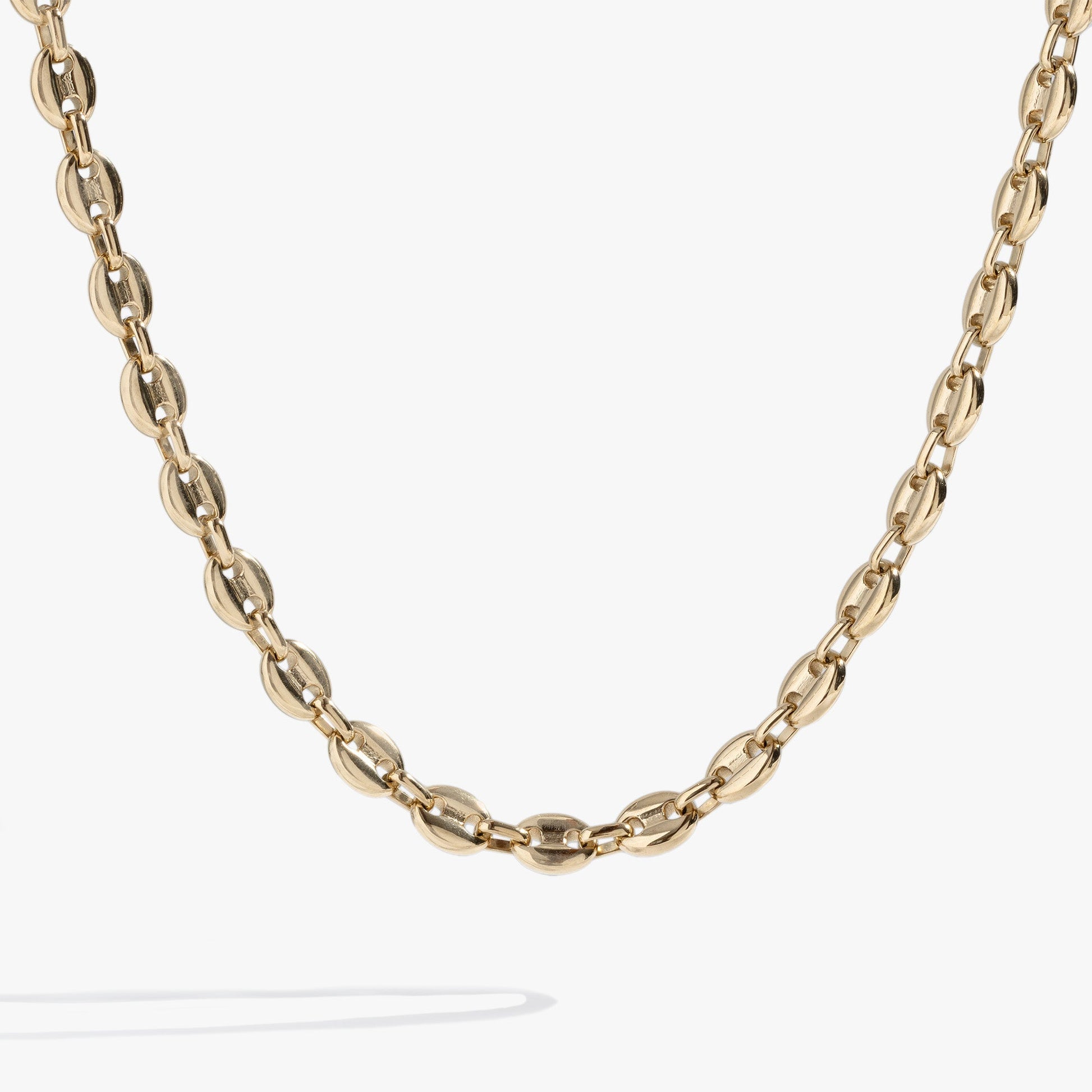 Mariner Necklace Stainless Steel Gold