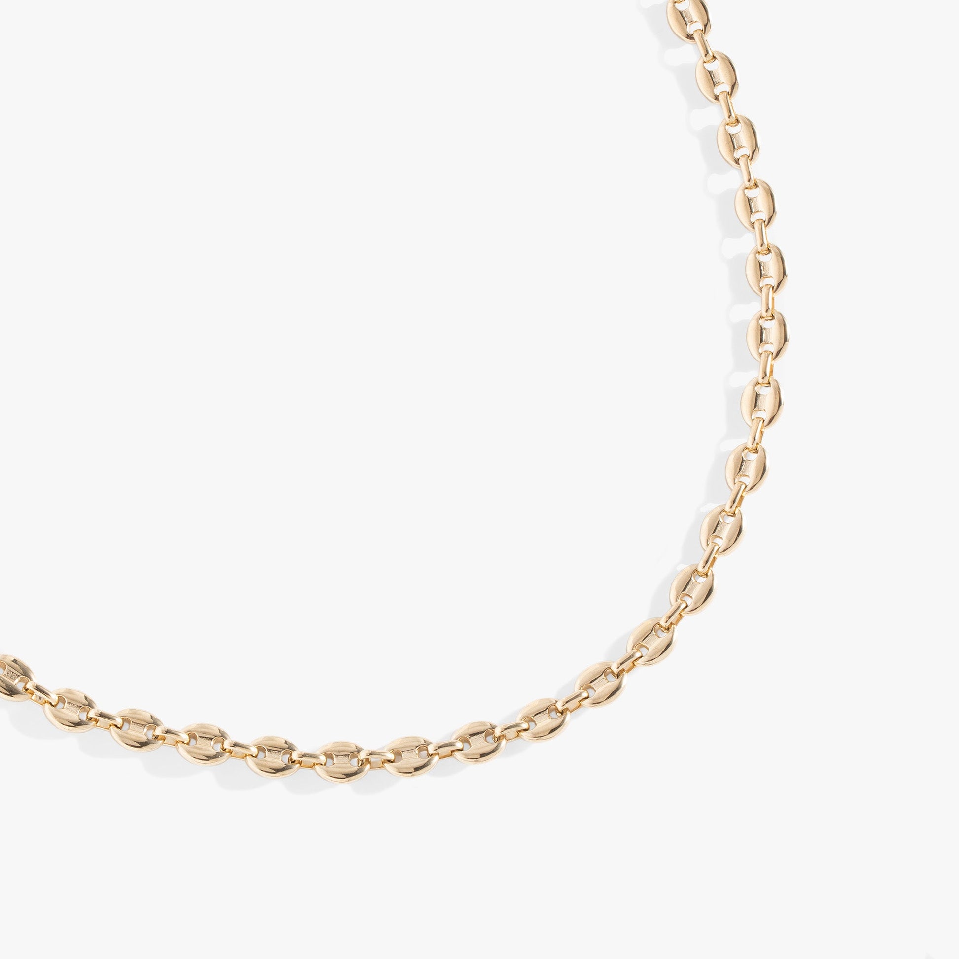 Mariner Necklace Stainless Steel Gold