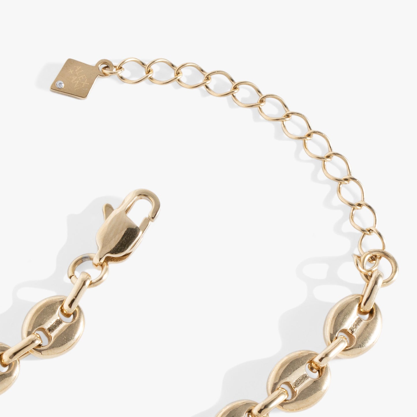 Mariner Necklace Stainless Steel Gold