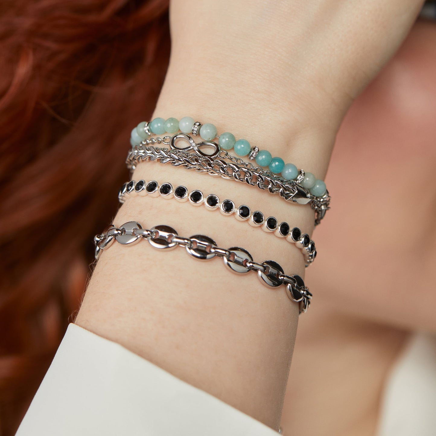 Mariner Chain Bracelet Stainless Steel Silver