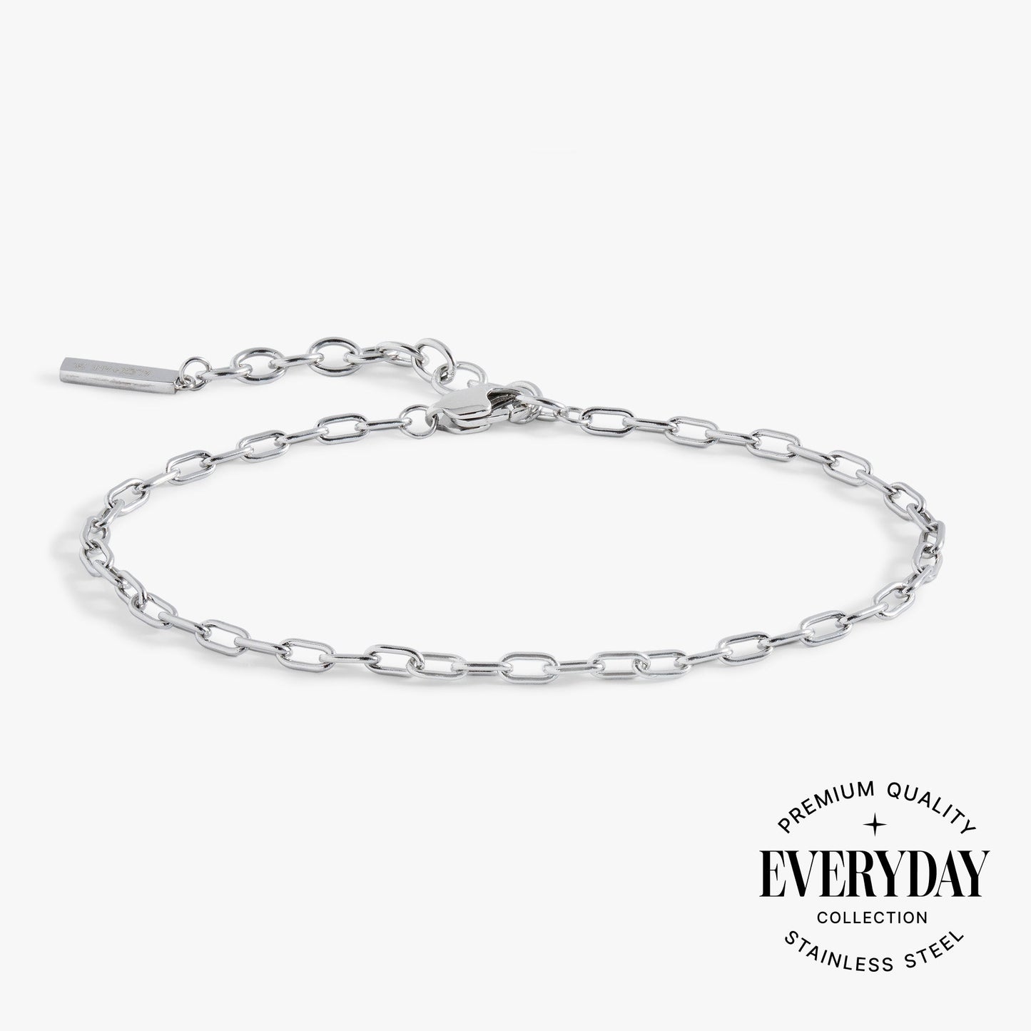 Everyday Paperclip Chain Bracelet Stainless Steel Gold