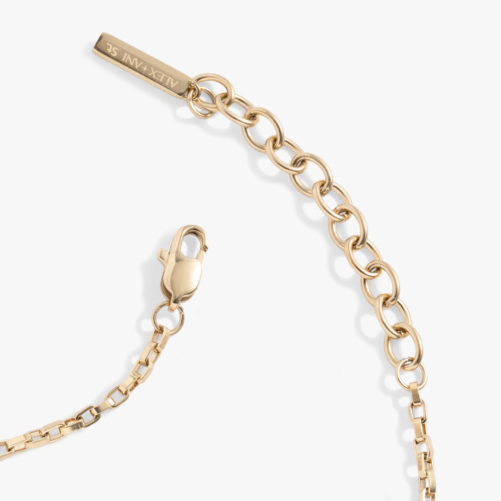 Everyday Box Link Chain Bracelet Stainless Steel Gold