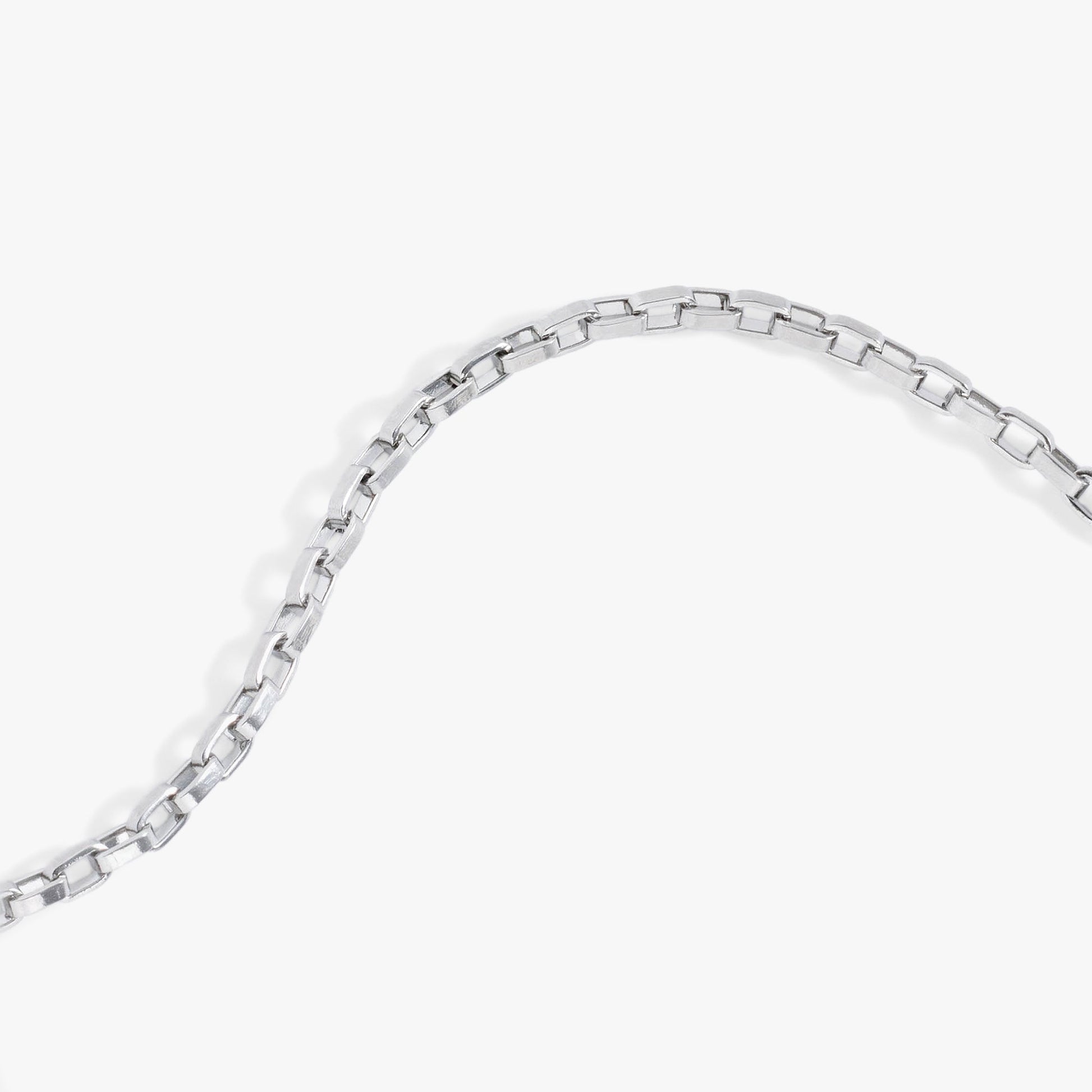 Everyday Box Link Chain Bracelet Stainless Steel Gold