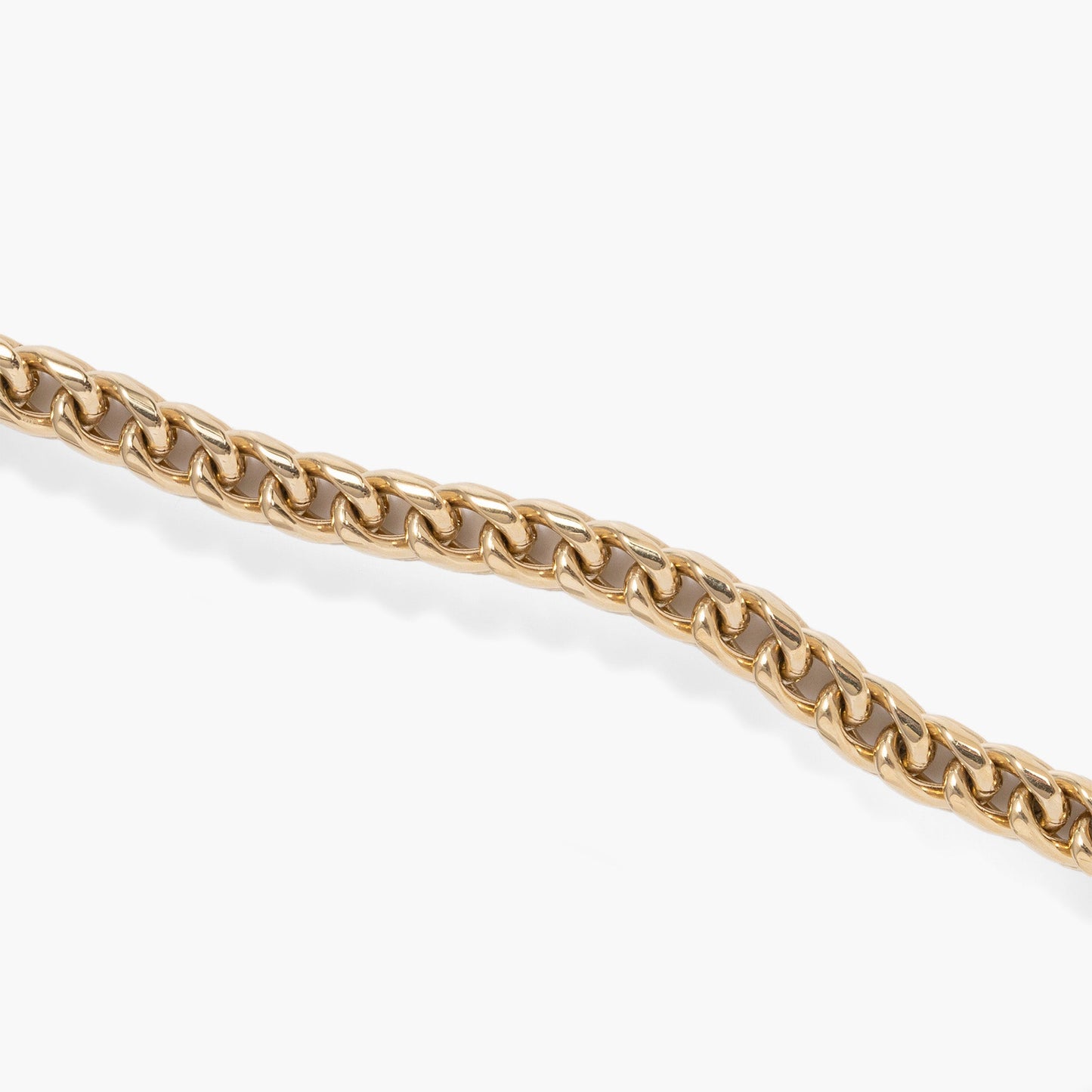 Adjustable Wheat Chain Bracelet Stainless Steel Gold