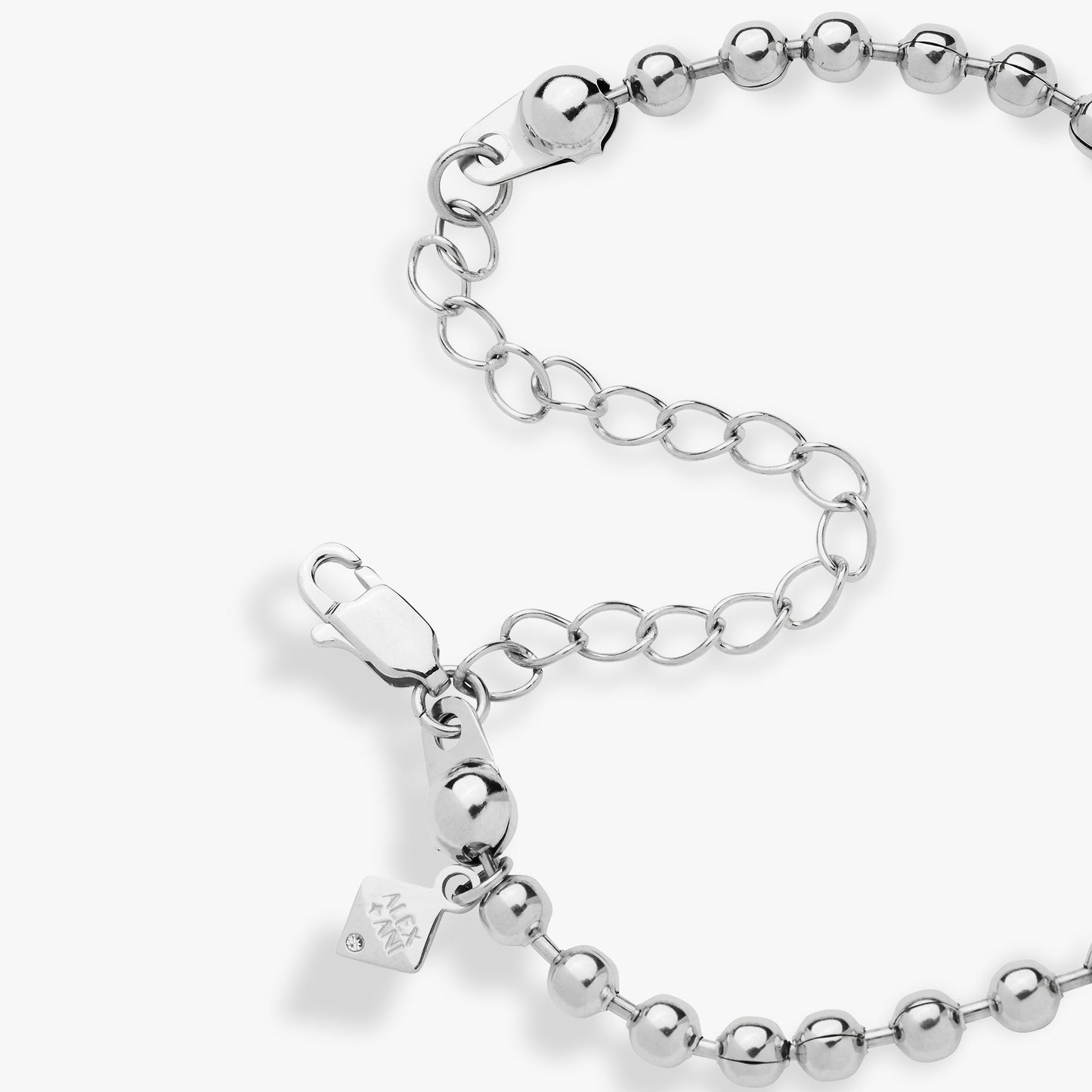 Sunflower Ball Chain Bracelet Two Tone - Stainless Steel