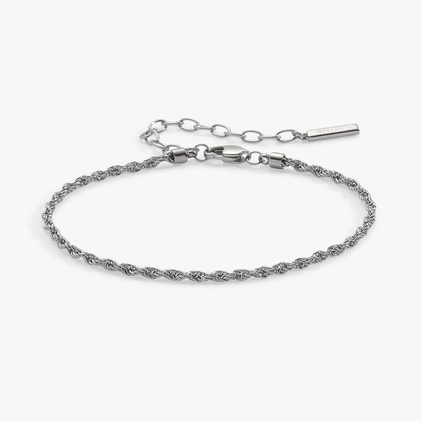 Mini Rope Chain Bracelet Stainless Steel Gold
