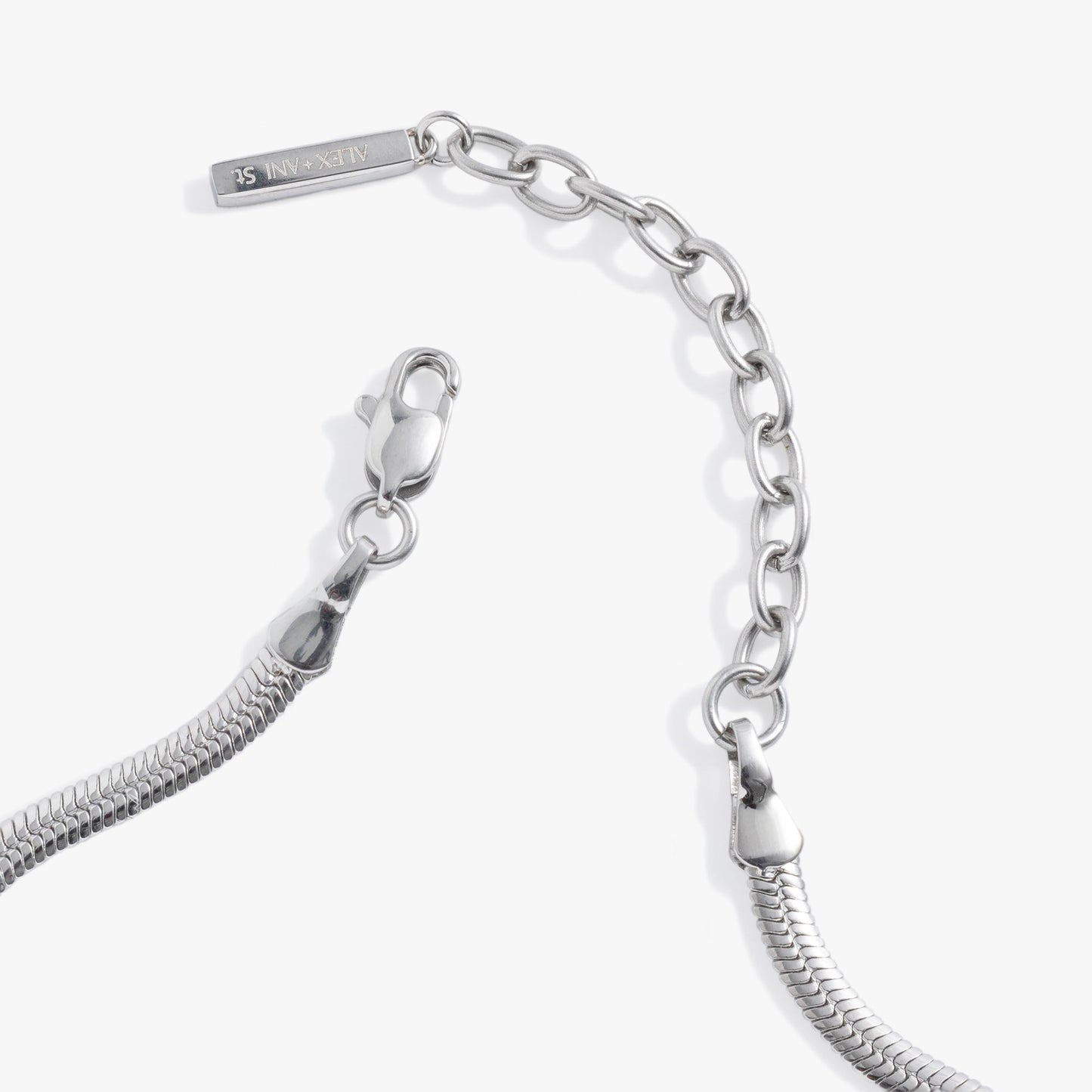 Everyday Herringbone Chain Bracelet Stainless Steel Gold