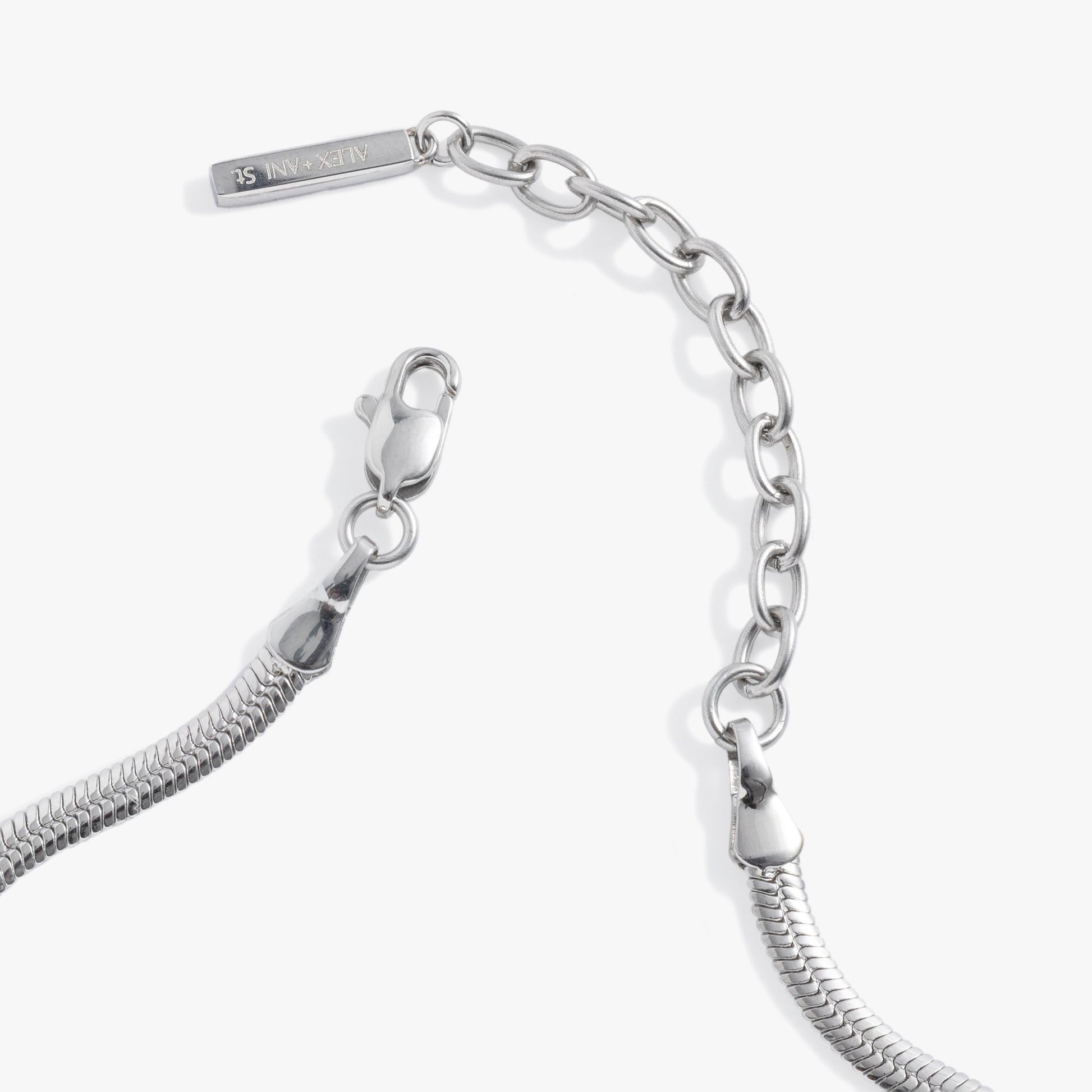 Everyday Herringbone Chain Bracelet Stainless Steel Gold
