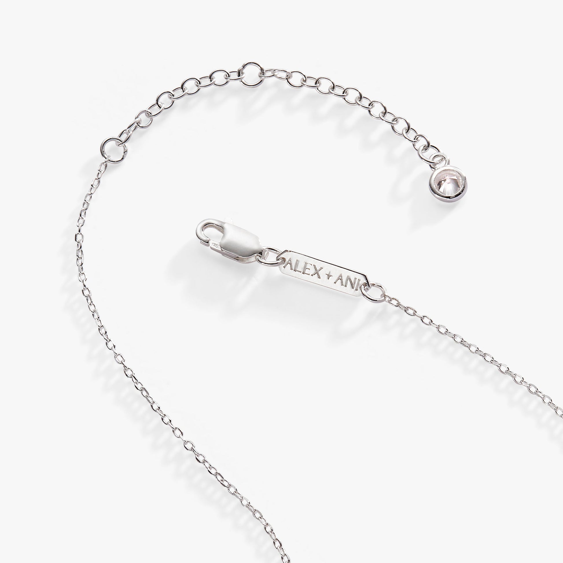 June Birthstone Precious Pendant Necklace 14kt Gold Over Sterling Silver